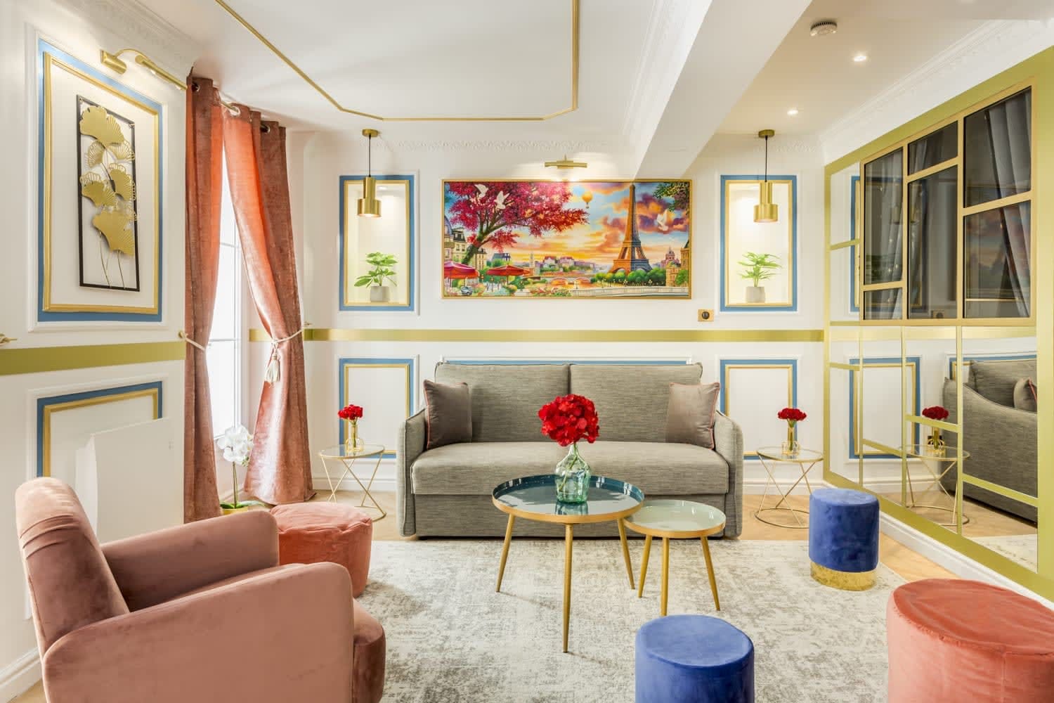 Château Clichy Montorgueil: Spacious 4-Bedroom Family Apartment, Montorgueil – Les Halles