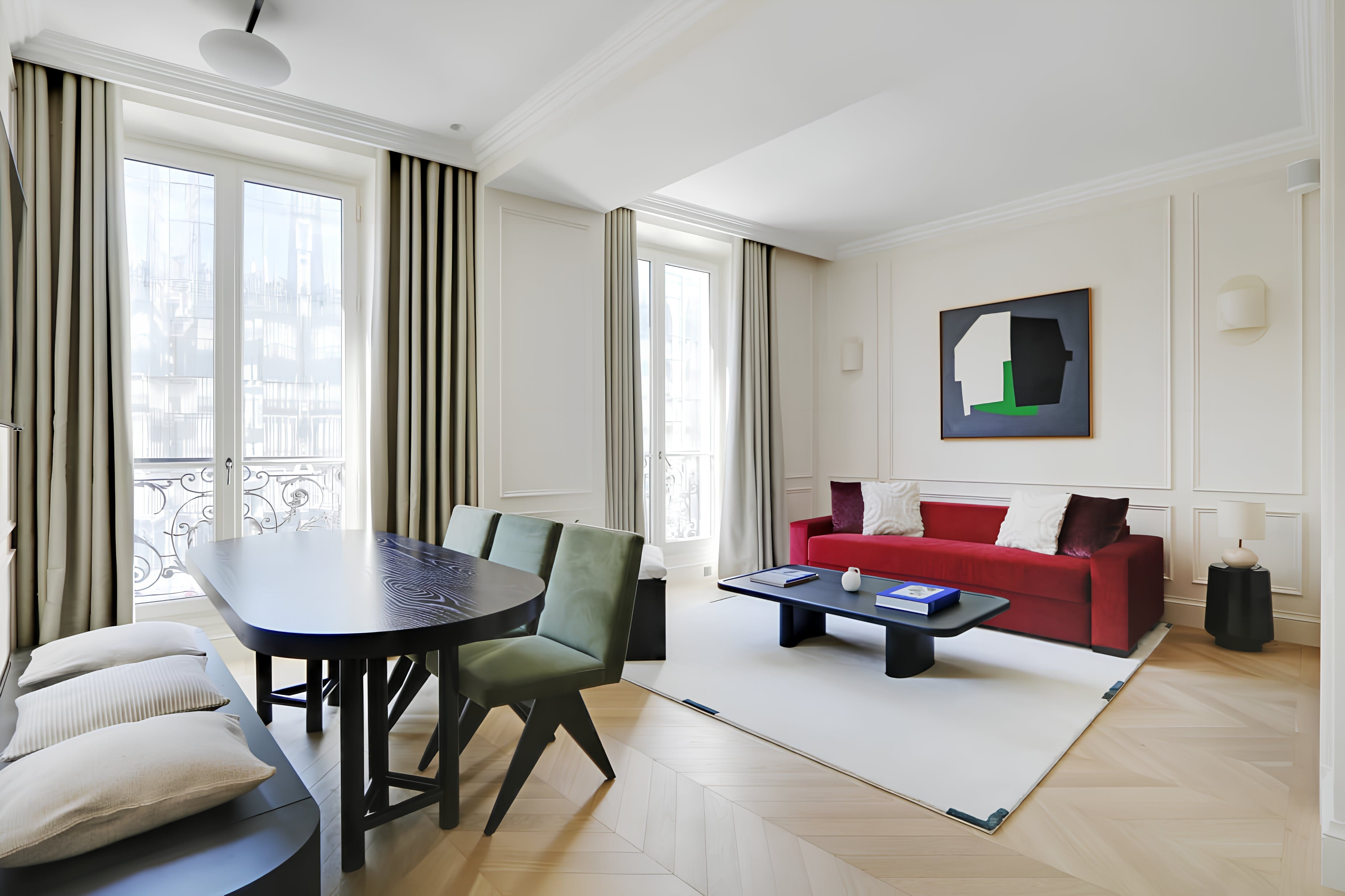 Château Cluny Paris Louvre – Palais Royal: Sophisticated 2-Bedroom Apartment near the Louvre, Paris