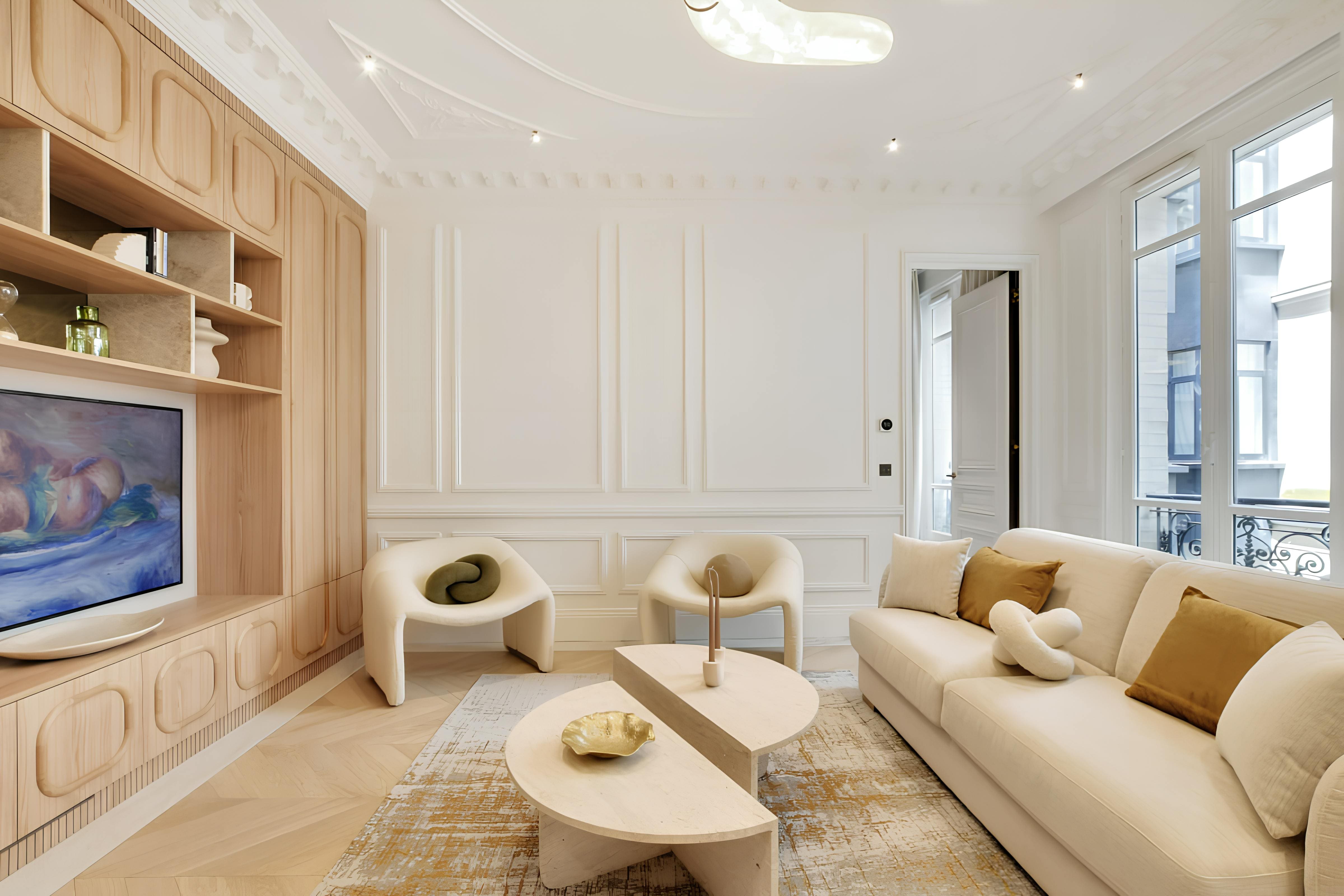 Château Couleurs Paris: Luxury 2-Bedroom Apartment Ideal for Families, Arc de Triomphe – Champs-Élysées