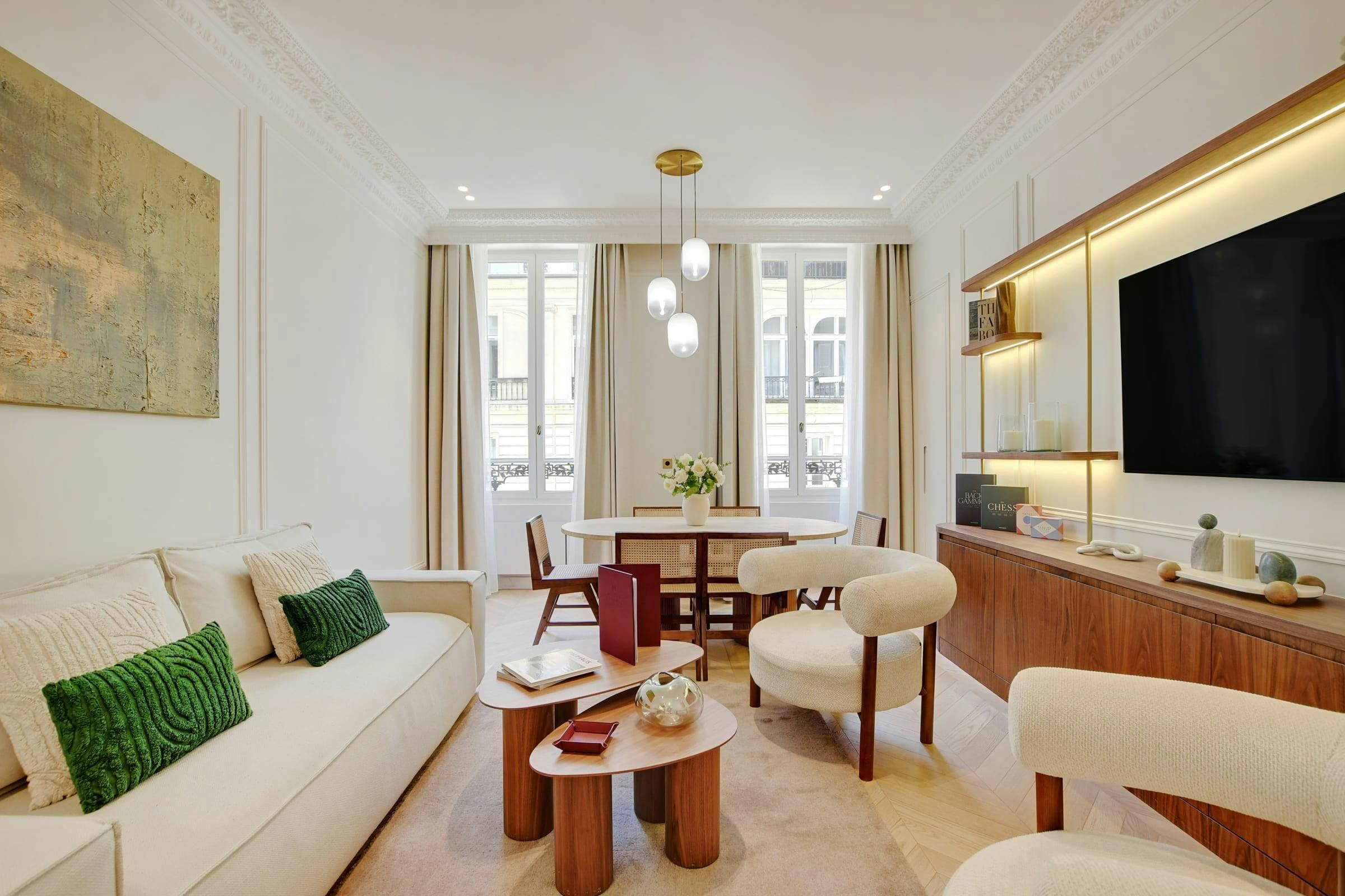 Château Élysée Paris Opéra – Madeleine – Grands Magasins: Elegant 2-Bedroom Luxury Apartment, Perfect for Families, Opéra – Madeleine – Grands Magasins