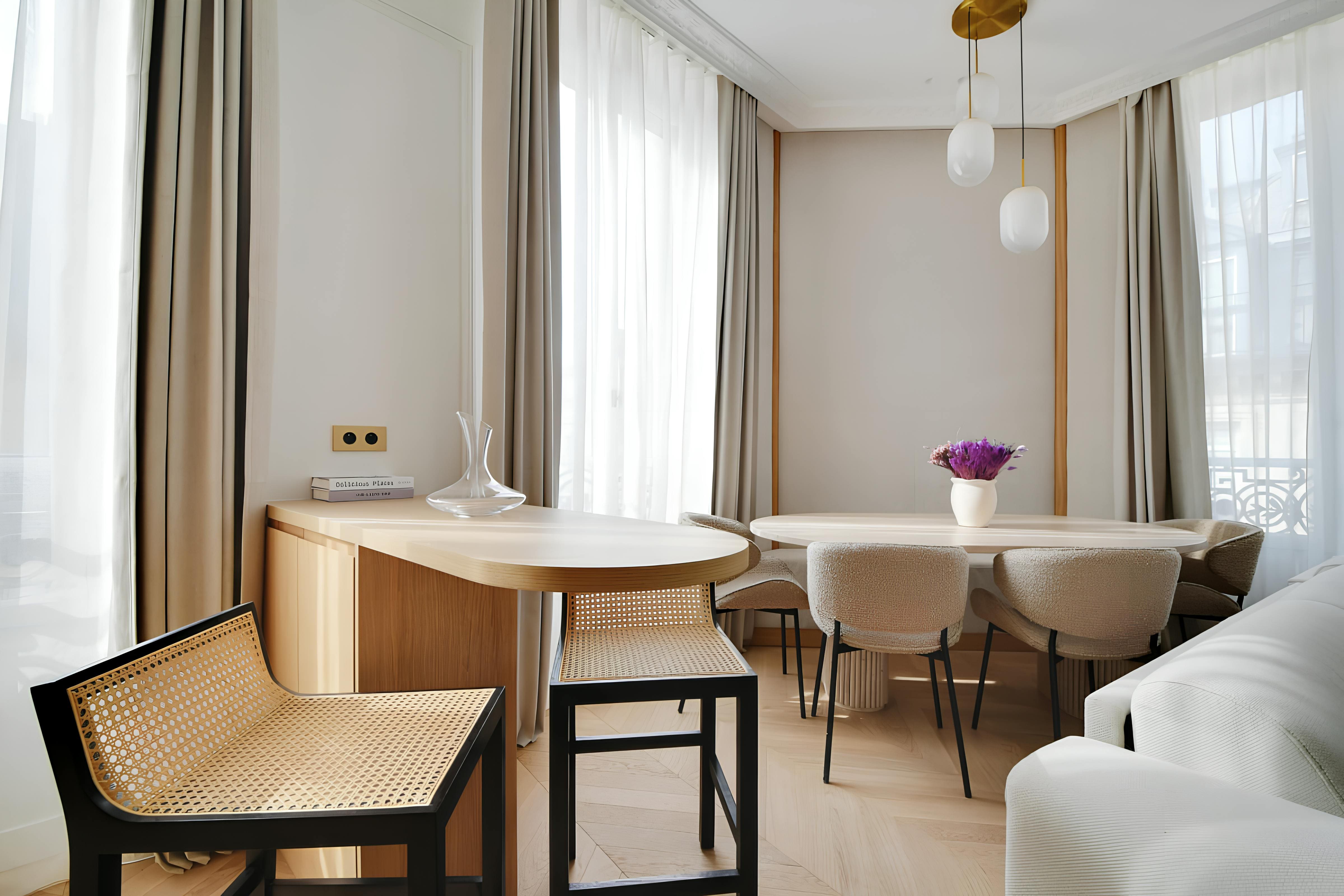 Château Garnier Paris: Elegant 3-Bedroom Apartment for Families, Opéra – Madeleine – Grands Magasins