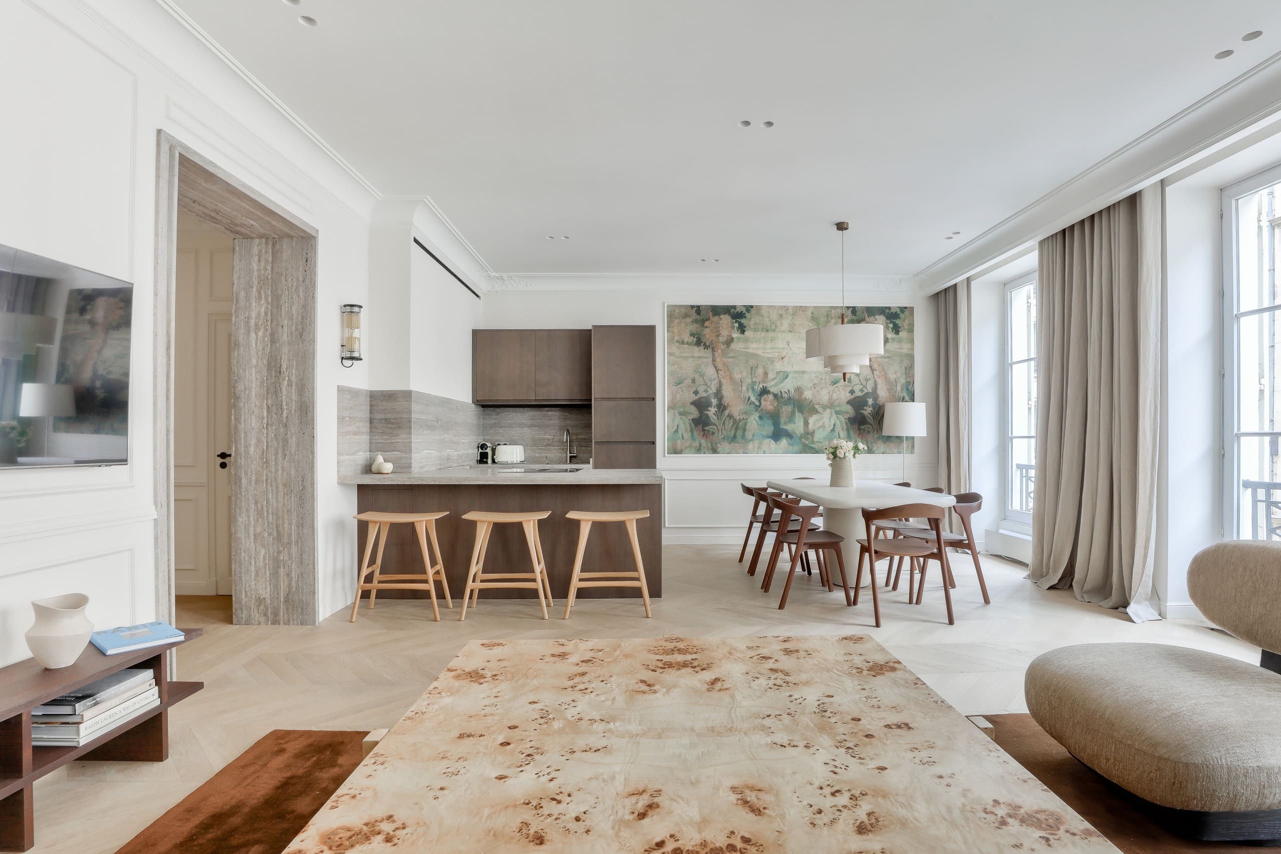 Château Garnier Paris Opéra – Madeleine – Grands Magasins: Elegant 4-Bedroom Apartment Near Opéra, Paris