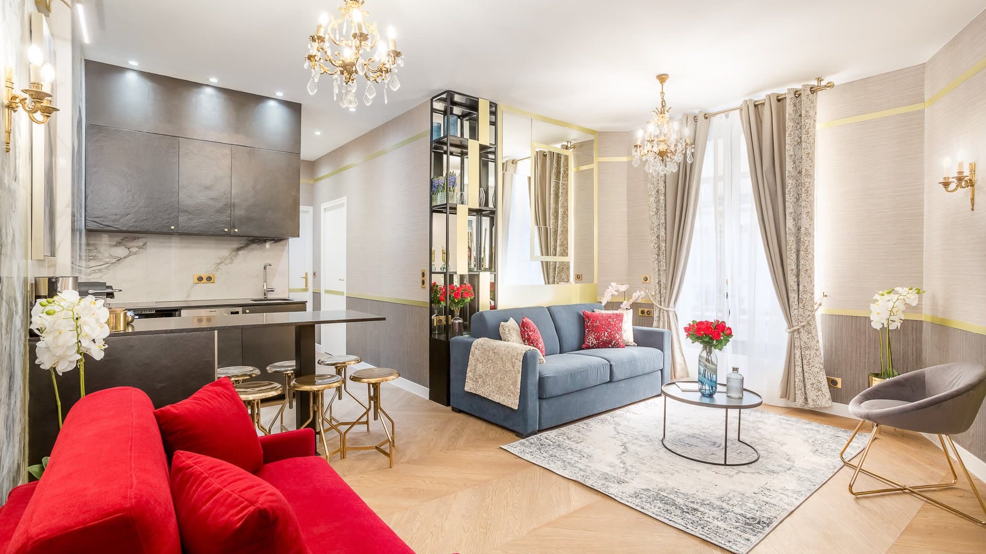 Château Grenelle Paris Eiffel Tower 3: Elegant 2-Bedroom Luxury Apartment Near Eiffel Tower, Paris