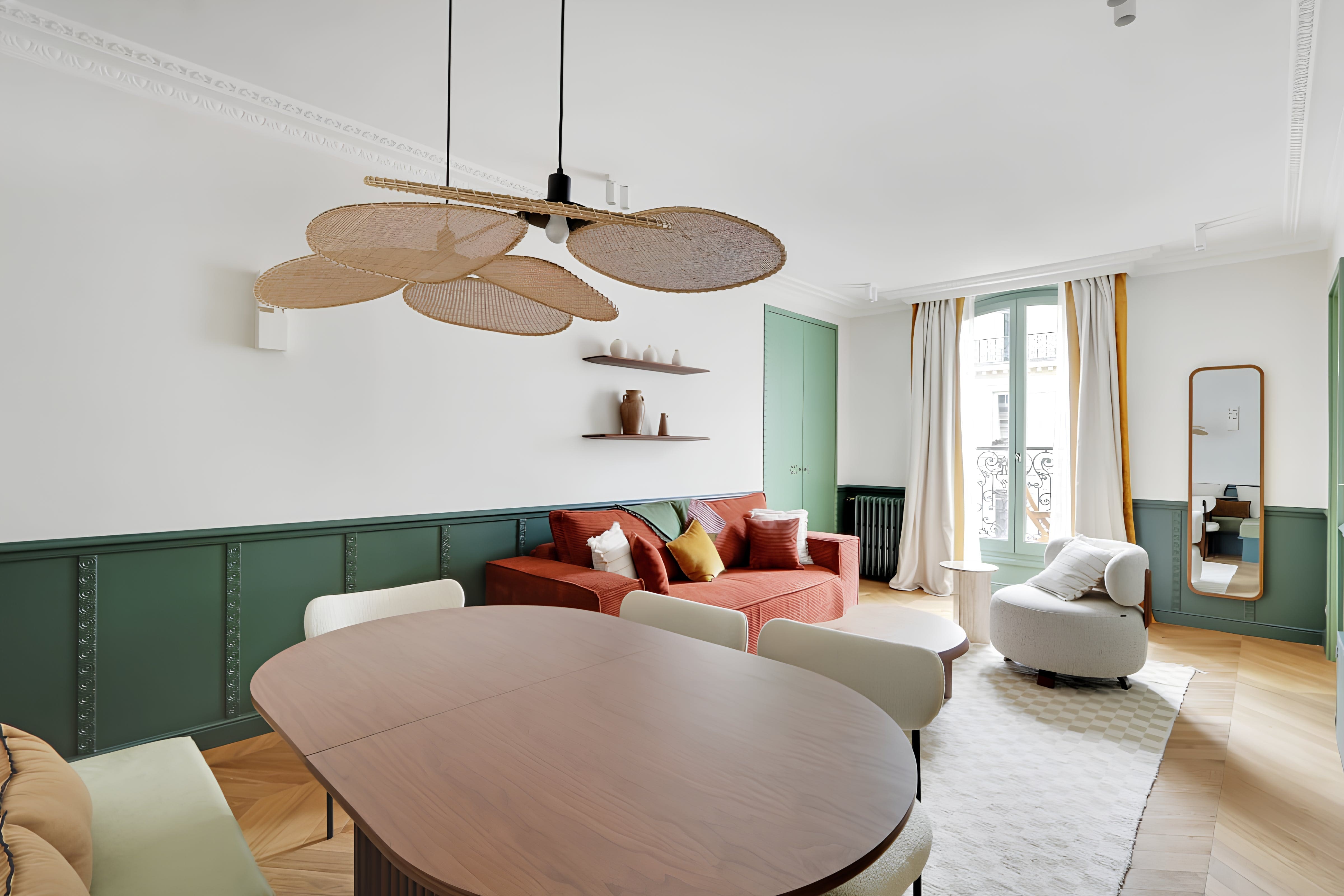 Château Haussmannien Madeleine Opéra – Madeleine – Grands Magasins: Elegant 3-Bedroom Apartment with Balcony, Opéra – Madeleine, Paris