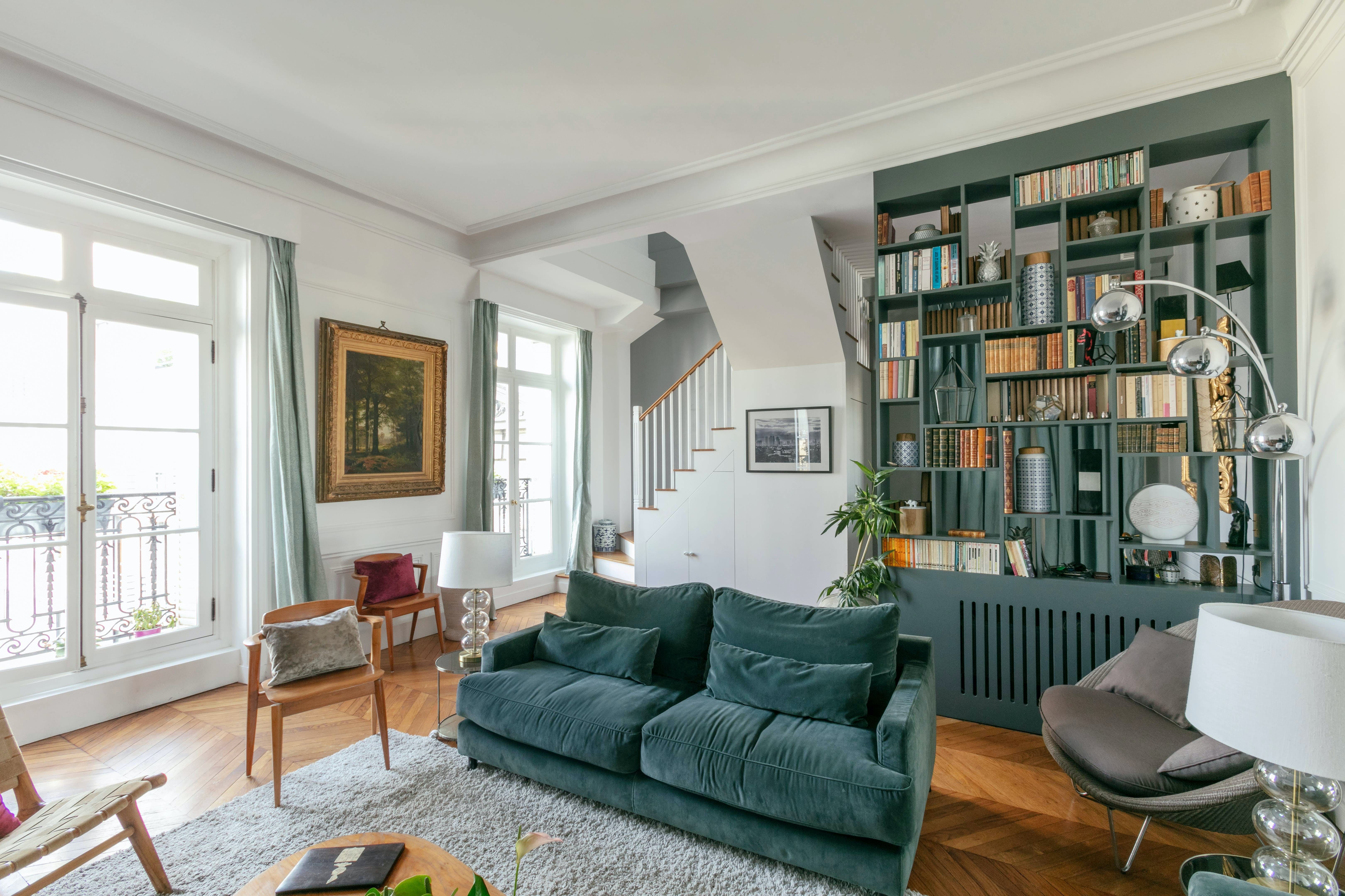 Château Haussmannien Paris Arc de Triomphe – Champs-Élysées 5: Elegant 4-Bedroom Apartment for Families, Arc de Triomphe – Champs-Élysées