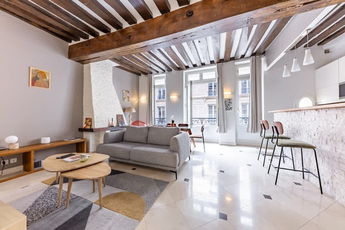 Château Lutetia Paris Île de la Cité 4: Elegant 2-Bedroom Apartment for Families, Île de la Cité Paris