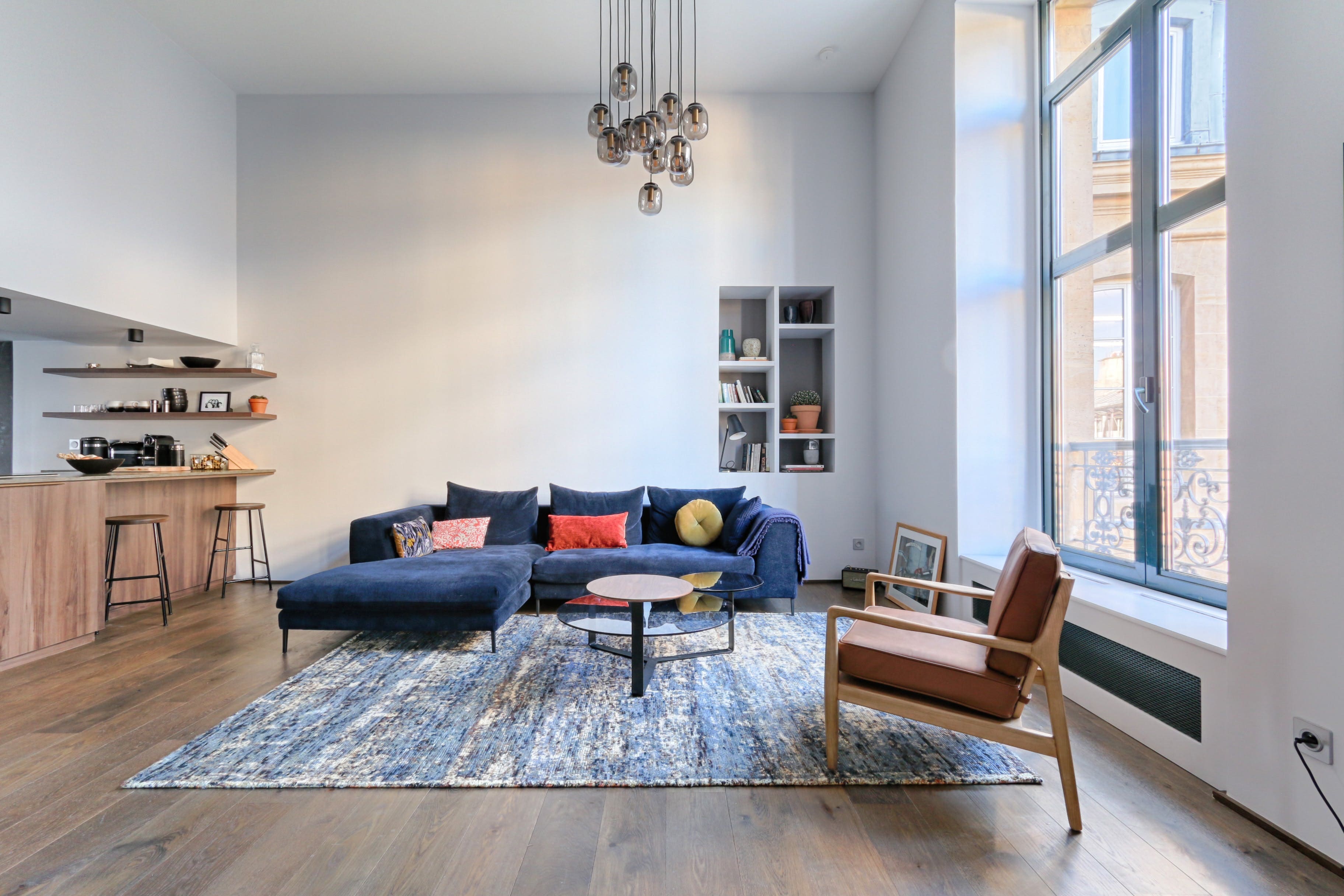 Château Molière Louvre: Elegant 2-Bedroom Apartment with Loft, Louvre – Palais Royal