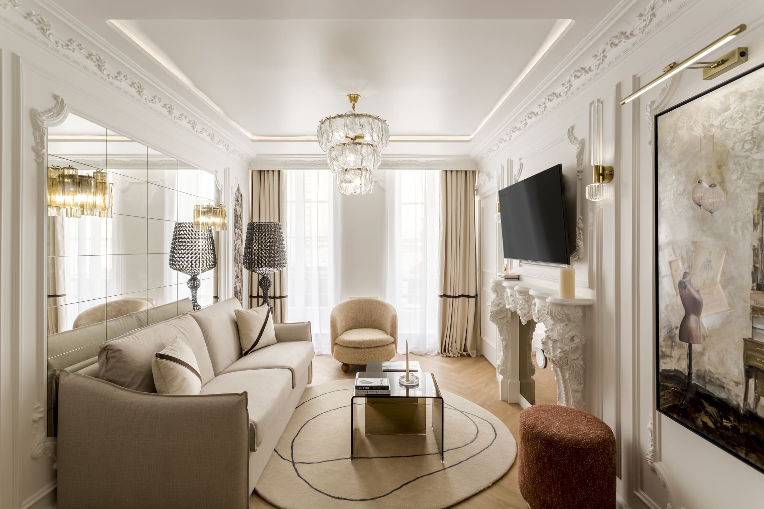 Château Montmartre Paris Montorgueil – Les Halles 3: Elegant 2-Bedroom Apartment for Families and Remote Work, Montorgueil – Les Halles