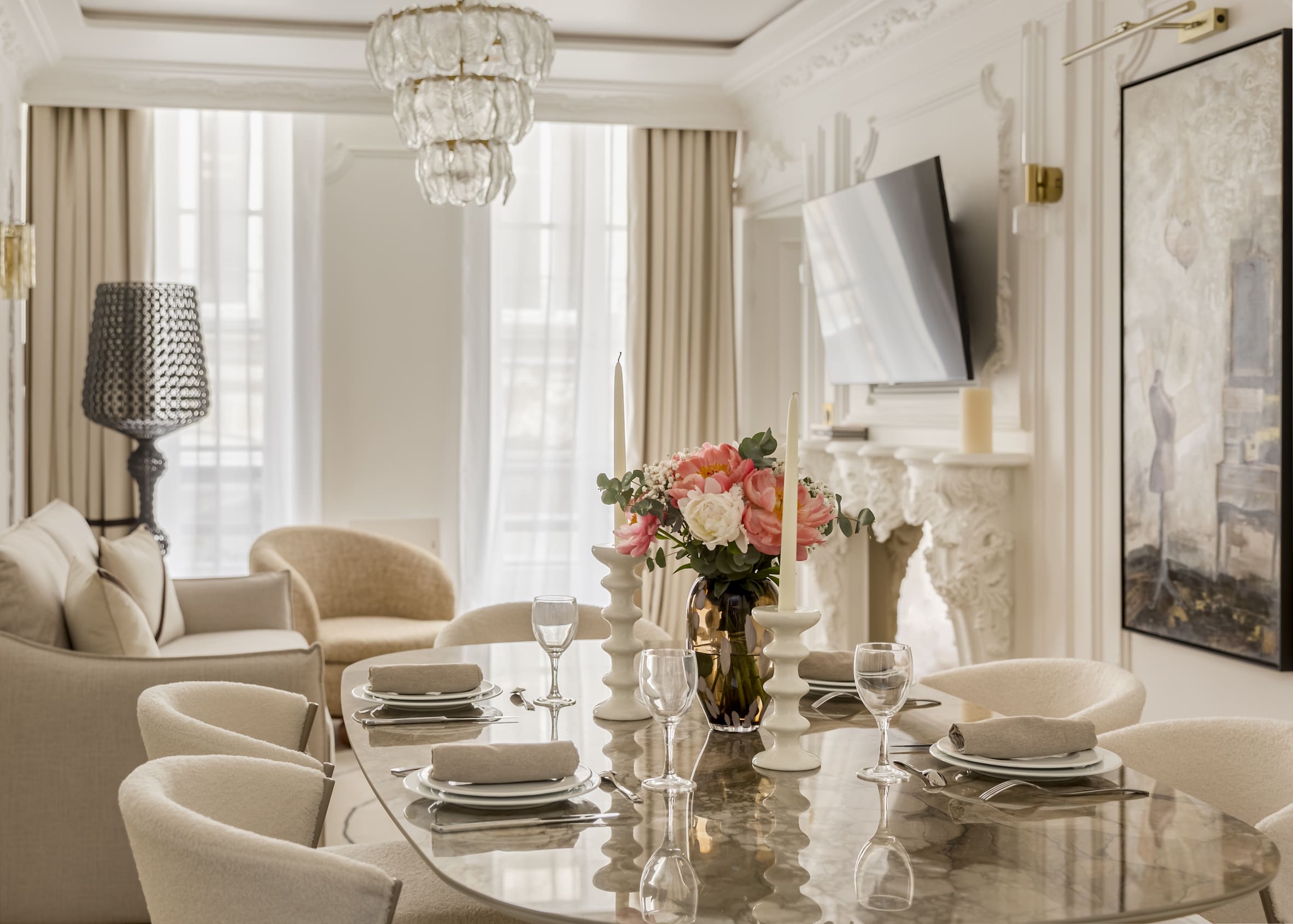 Château Montmartre Paris Montorgueil – Les Halles 3: Elegant 2-Bedroom Apartment for Families and Remote Work, Montorgueil – Les Halles