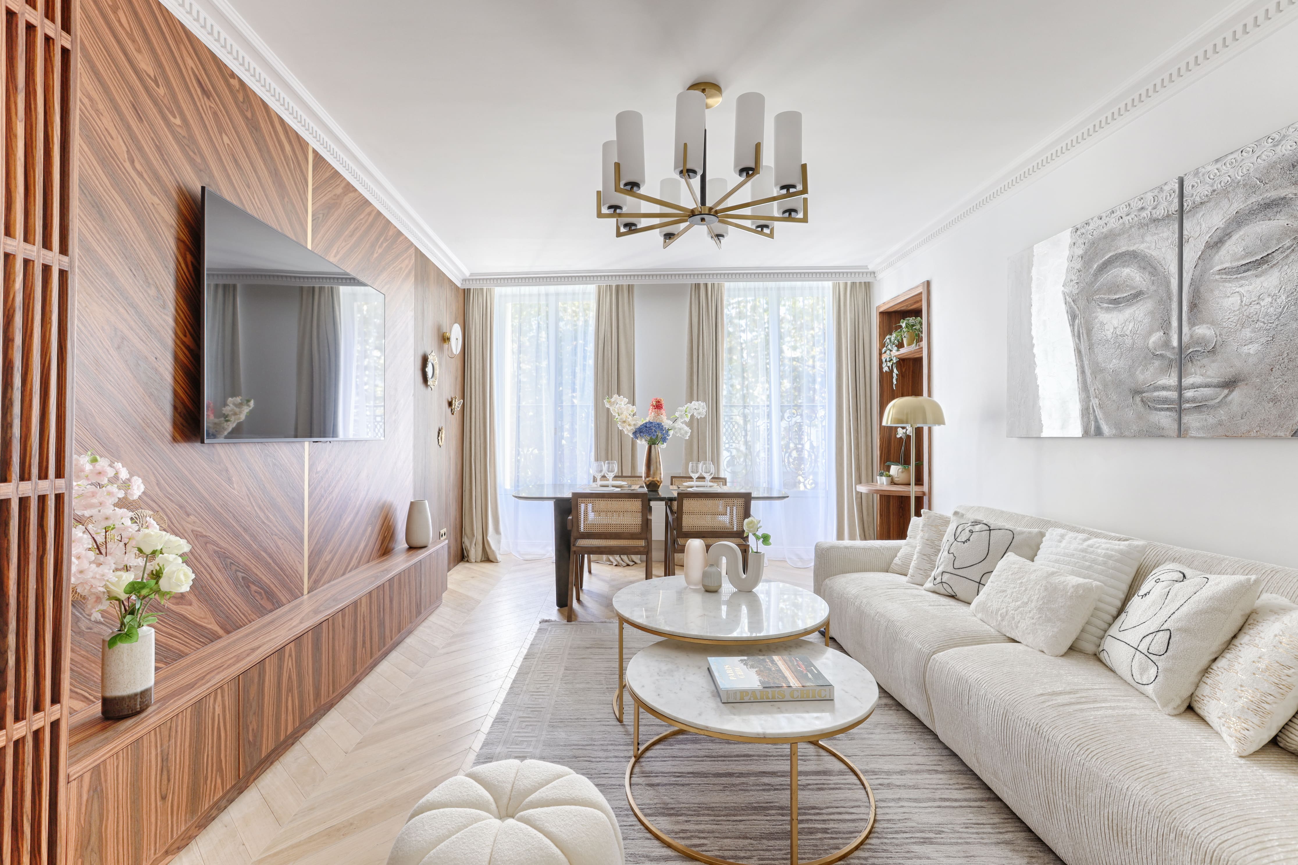 Château Montparnasse Paris Montparnasse & Catacombs 2: Elegant 2-Bedroom Apartment, Ideal for Families, Montparnasse Paris