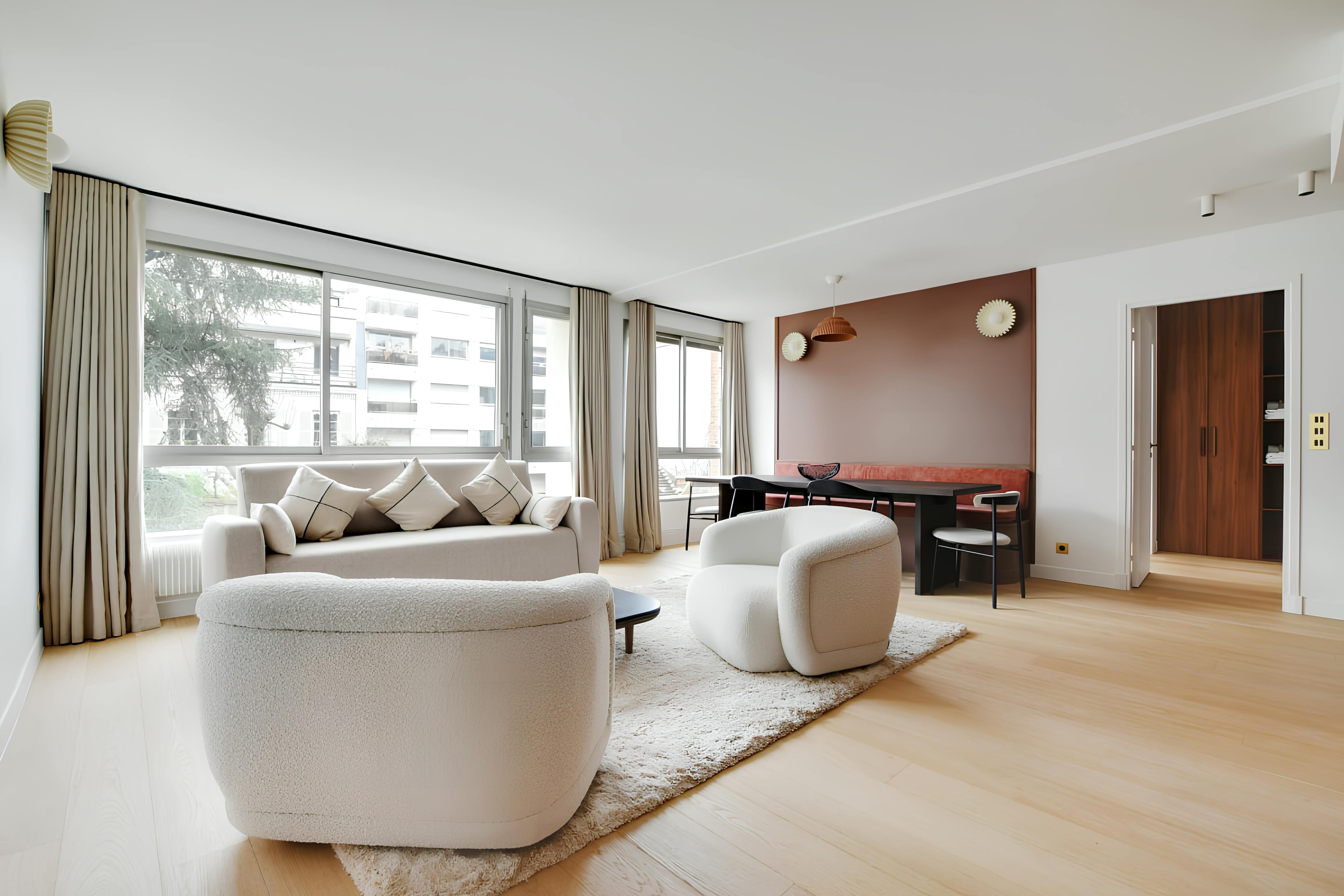 Château Ranelagh Trocadéro: Elegant 3-Bedroom Apartment with Hammam, Trocadéro, Paris