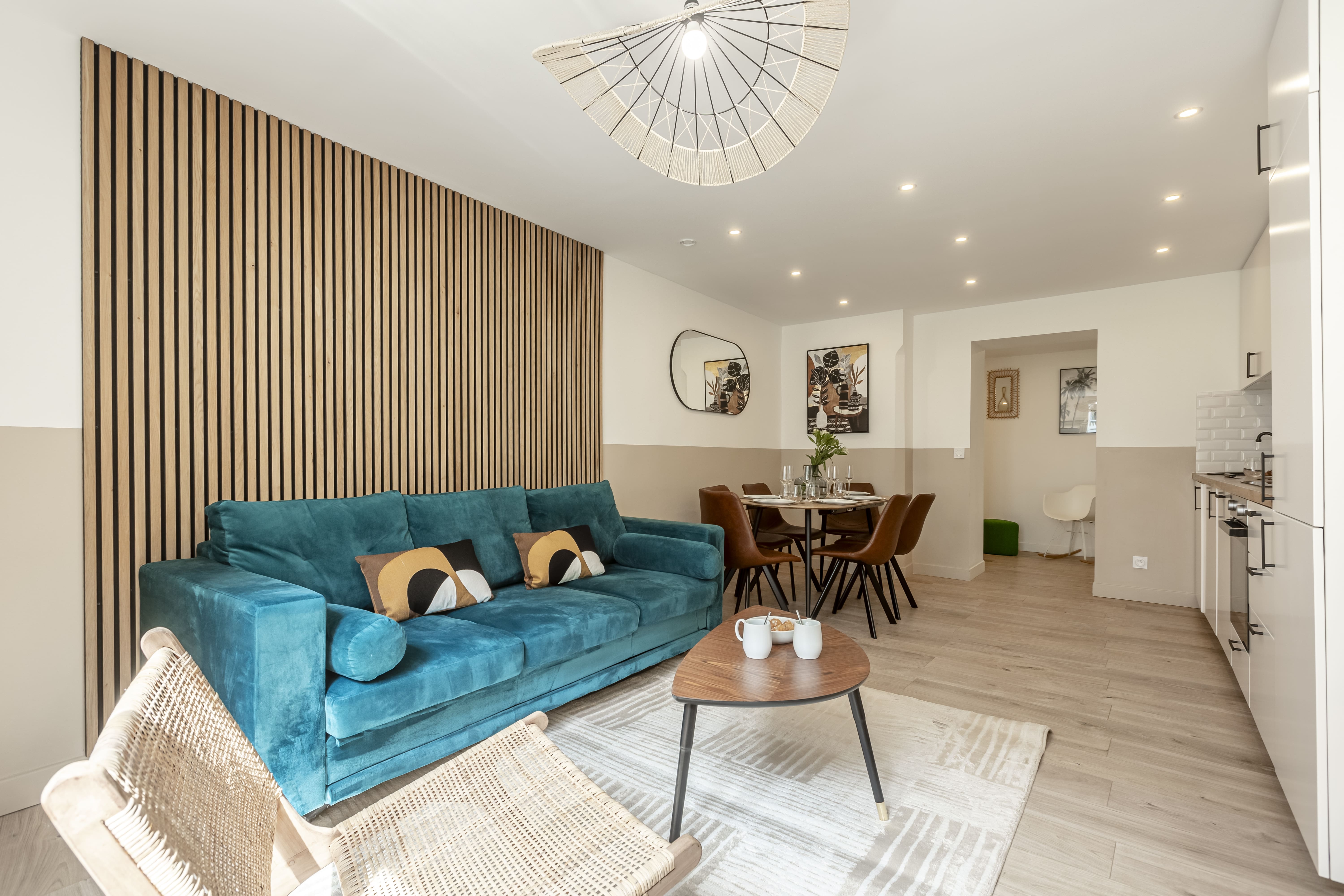 Château Richelieu Paris Grands Boulevards 2: 3-Bedroom Luxury Apartment with Air-Con, Grands Boulevards