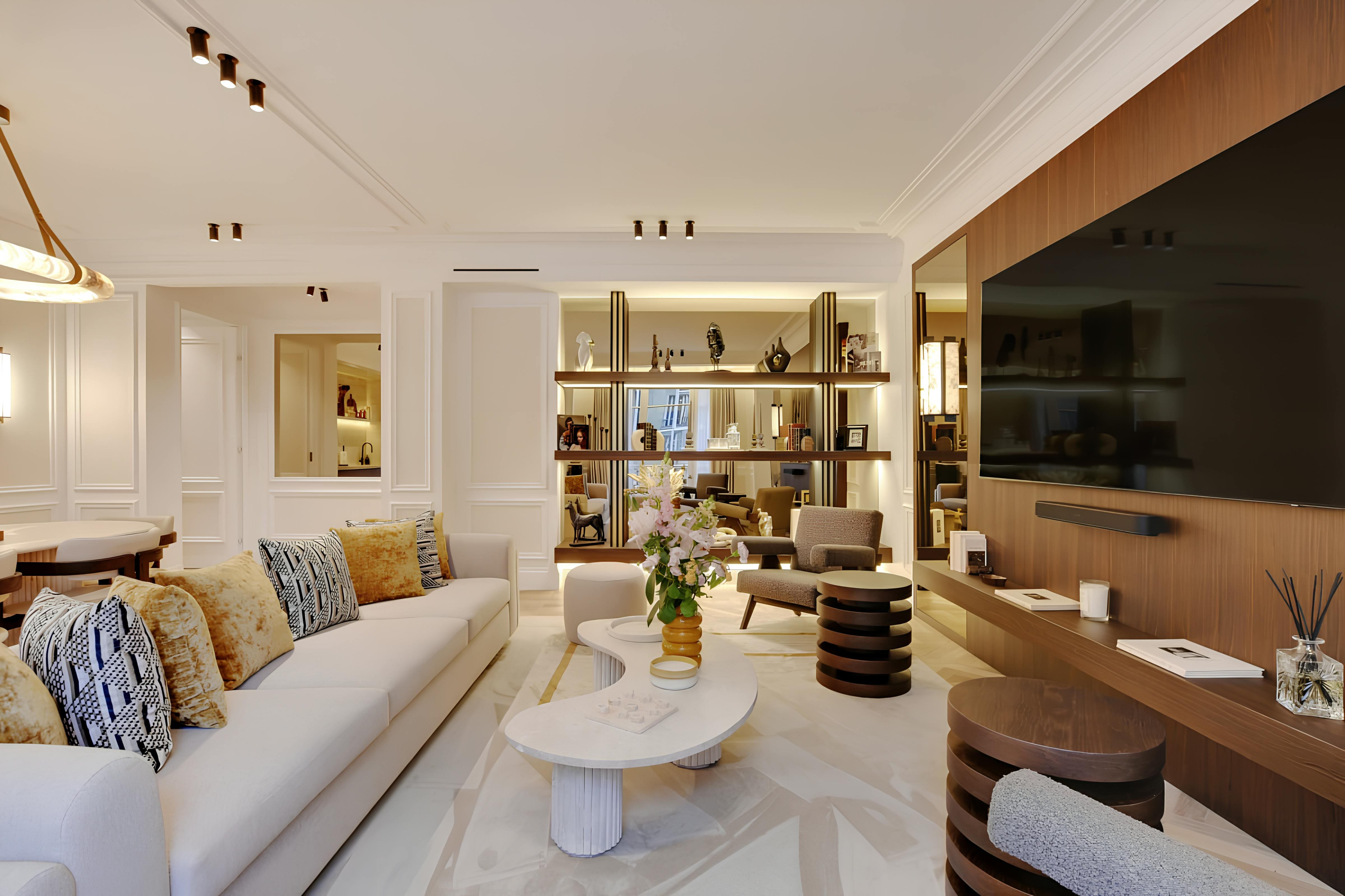 Château Rive Gauche: 3-Bedroom Luxury Apartment with Parisian Charm, Montparnasse