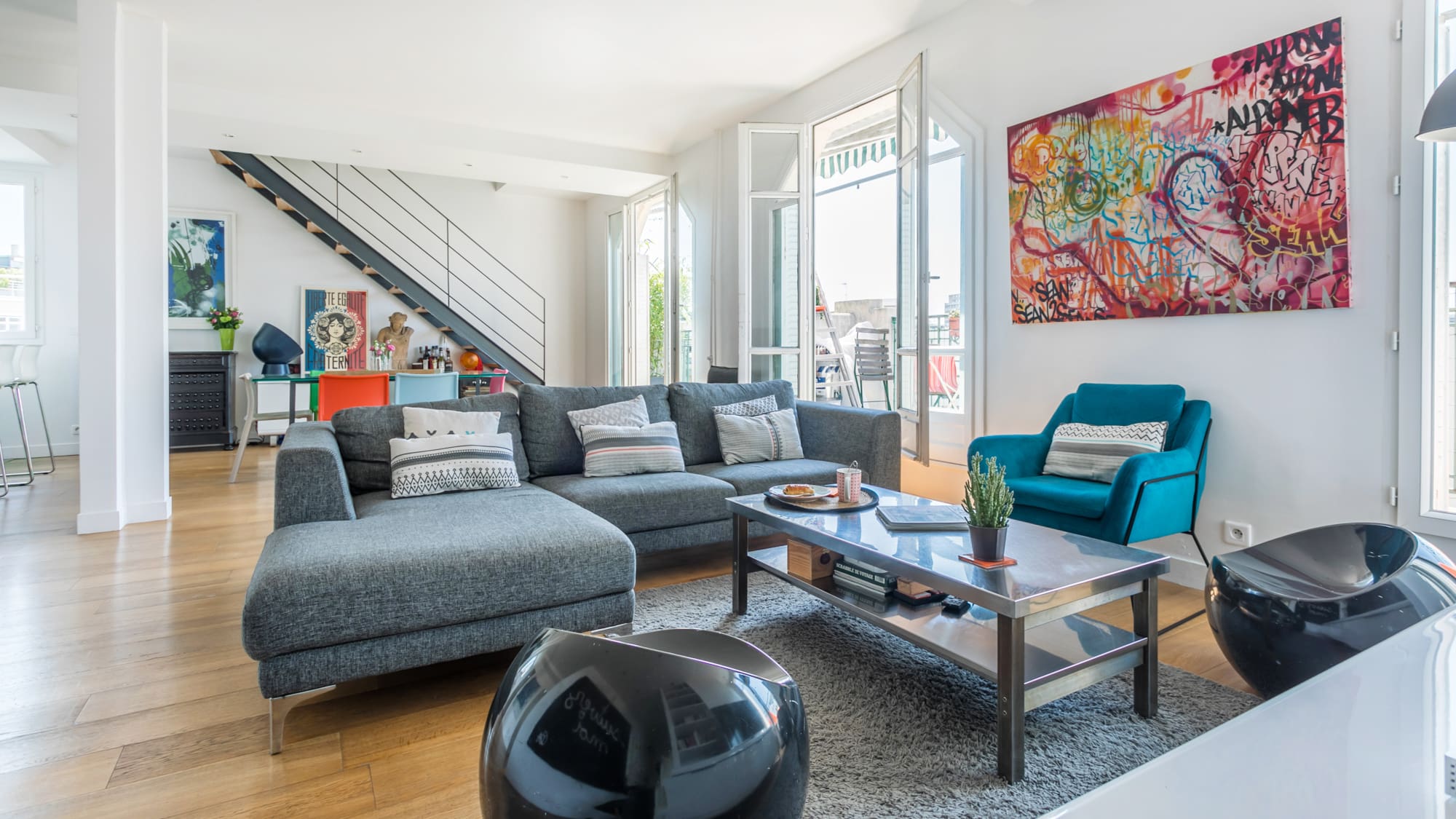 Château Roland Boulogne: 3-Bedroom Family Apartment with Tennis Court, Boulogne-Billancourt