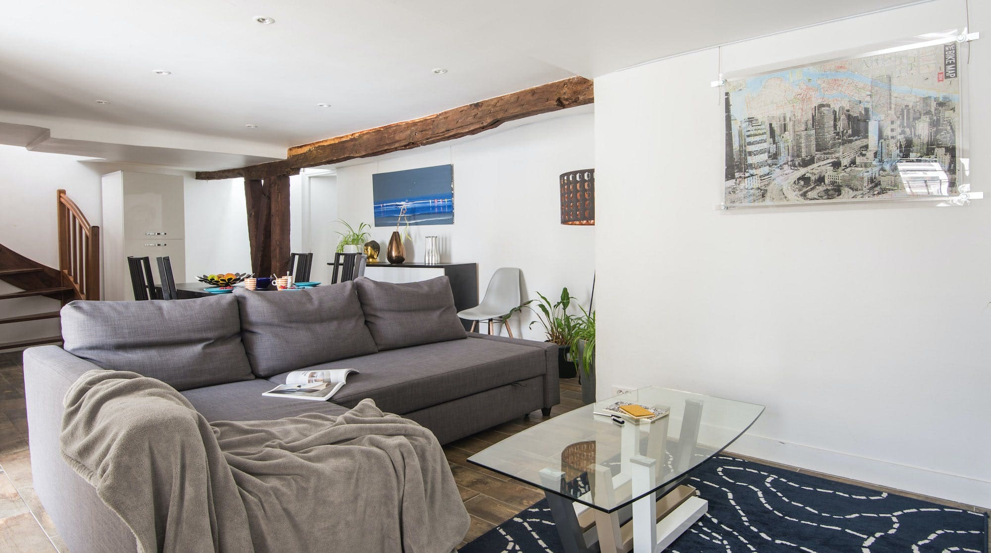 Château Saint-Denis Paris Grands Boulevards 3: Elegant 3-Bedroom Apartment with Terrace, Grands Boulevards, Paris