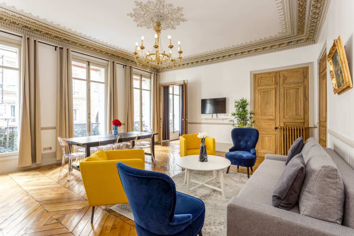Château Saint-Honoré Paris Opéra – Madeleine – Grands Magasins: Spacious 6-Bedroom Apartment for Families, Opéra – Madeleine