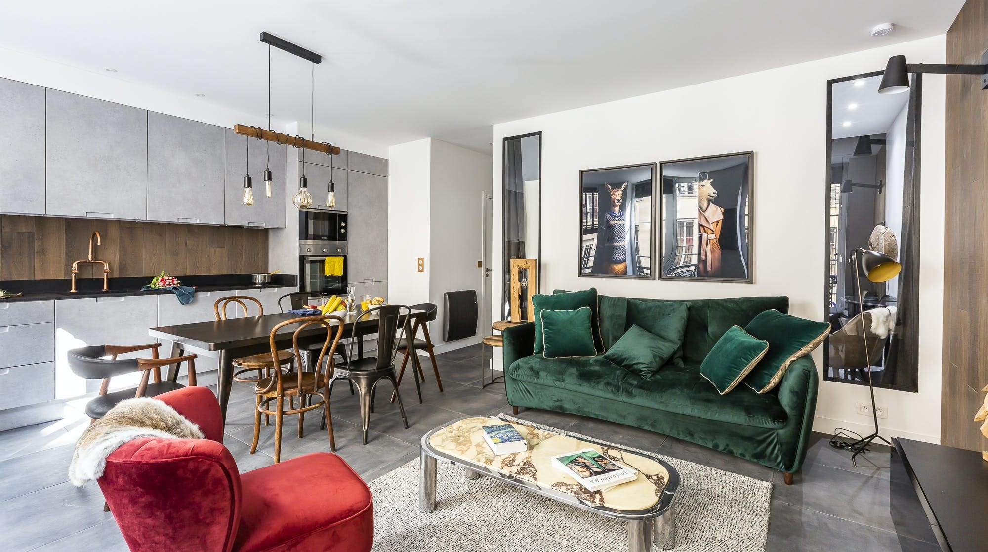 Château Saint-Louis Marais Le Marais 4: Elegant 2-Bedroom Apartment in Trendy Le Marais, Paris