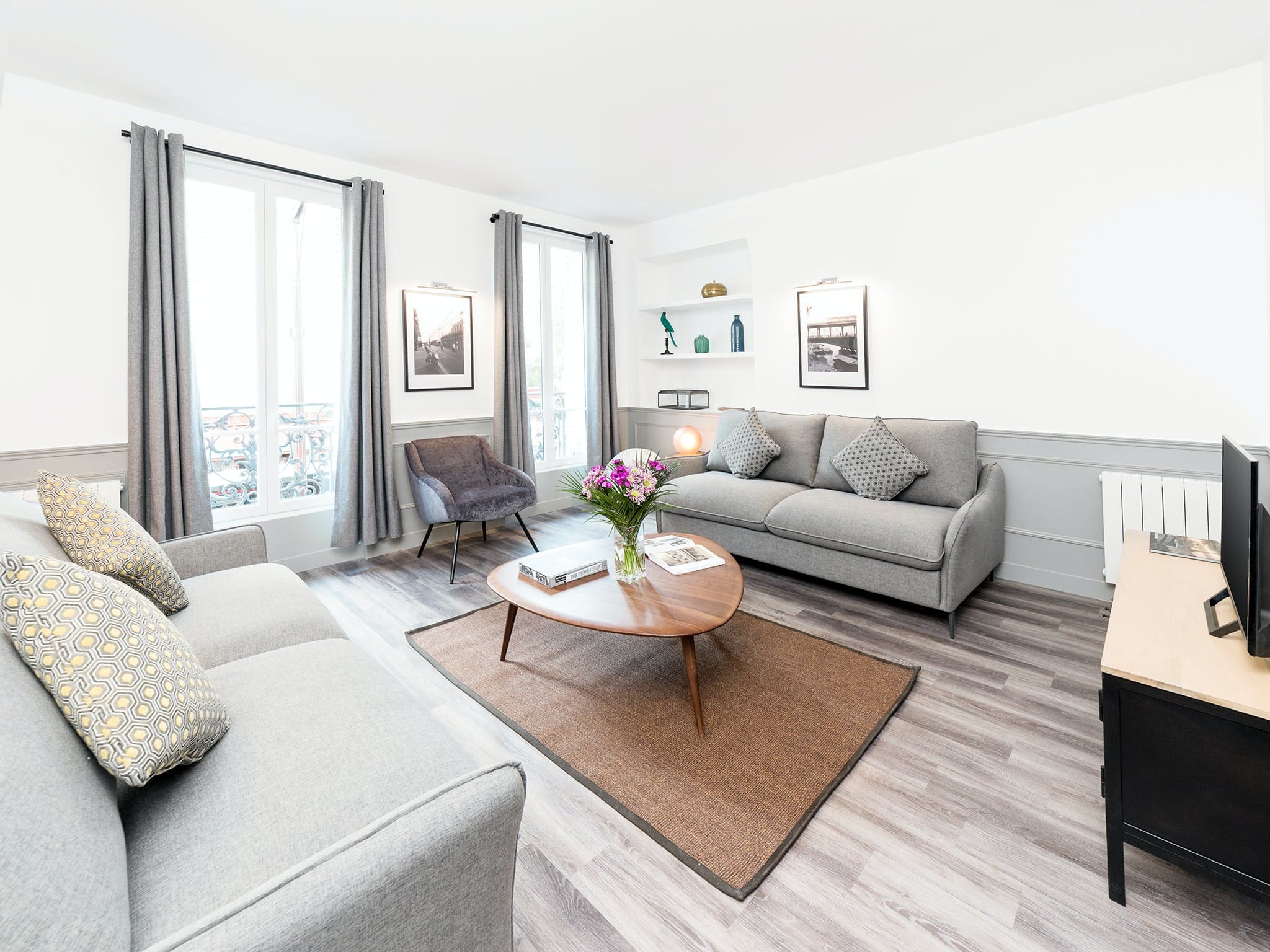 Château Saint Martin: Elegant 3-Bedroom Apartment for Families and Groups, Canal Saint Martin