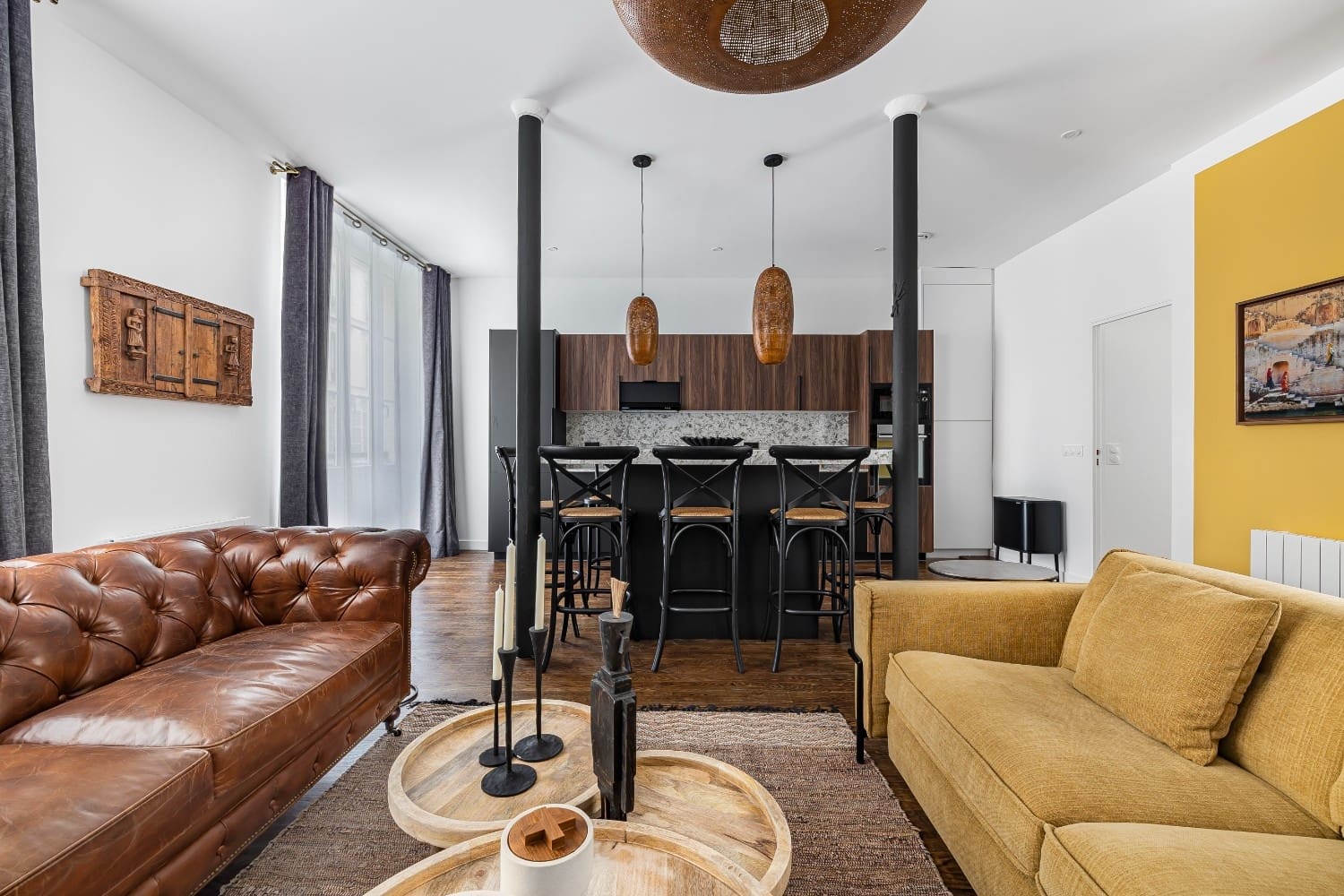 Château Saint-Martin Marais Le Marais 5: Elegant 4-Bedroom Apartment with Unique Design, Le Marais, Paris