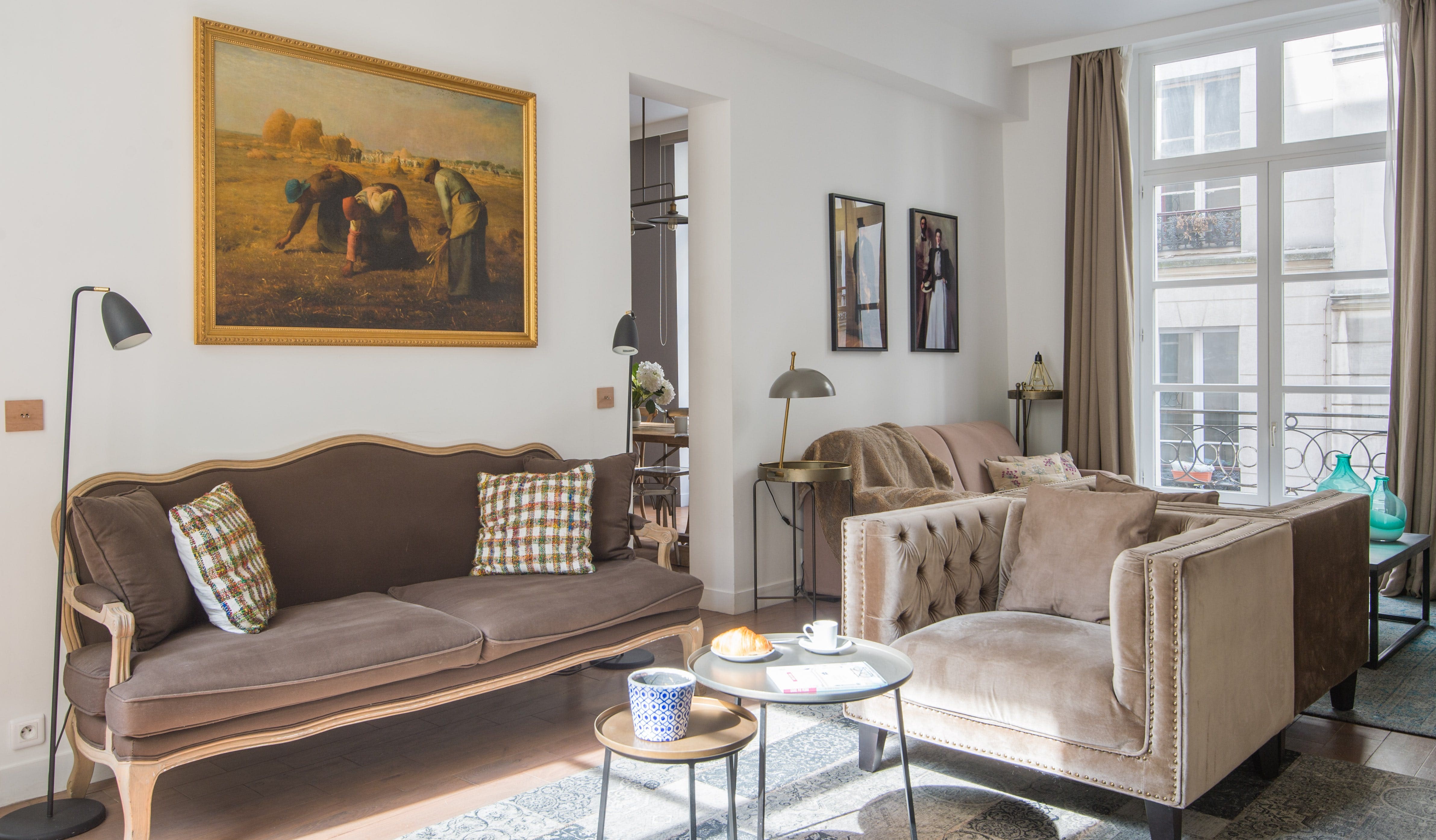 Château Saint-Paul Marais Le Marais: Luxury 3-Bedroom Apartment with Chic Interiors, Le Marais