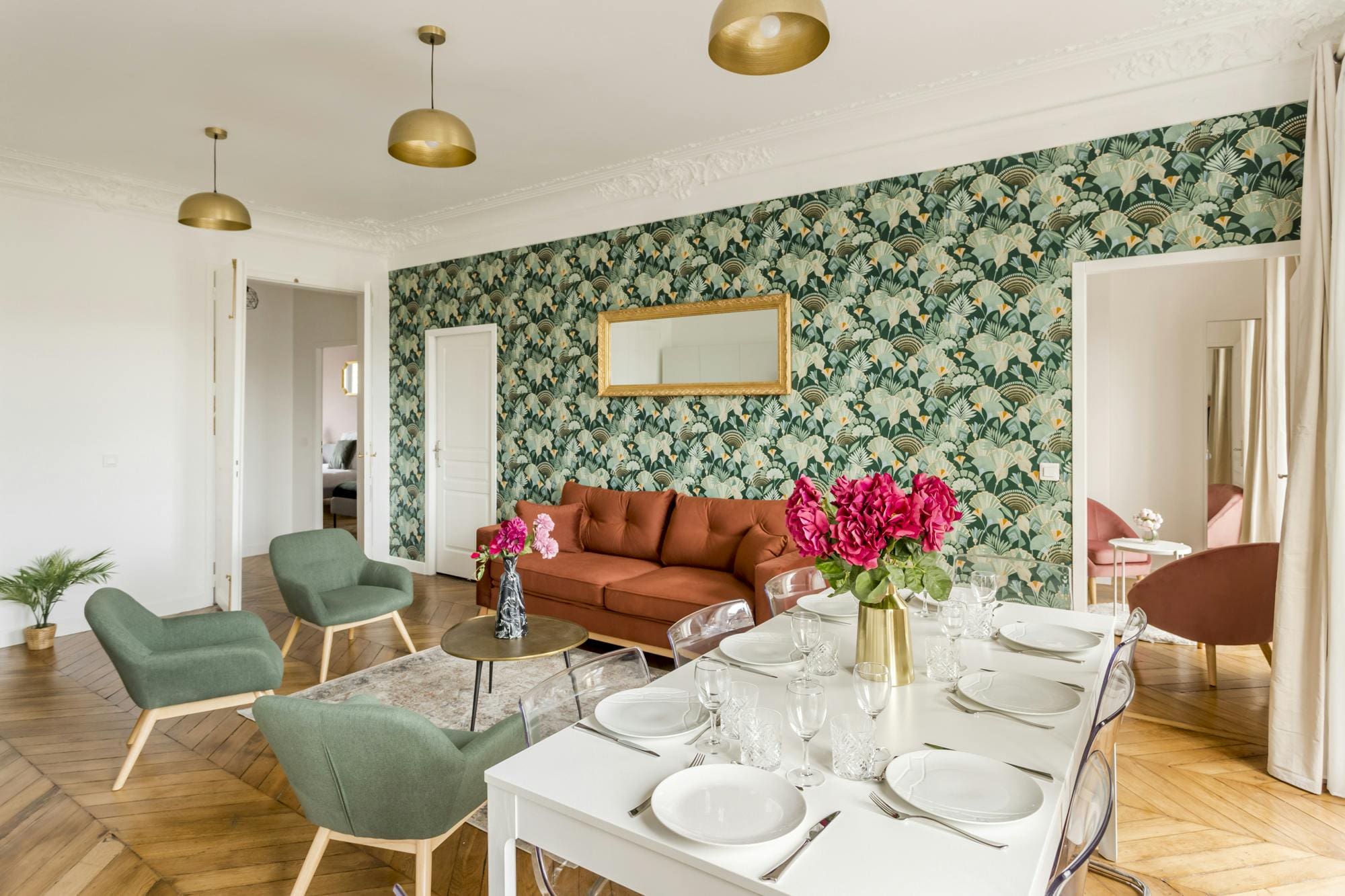 Château Sentier Paris Montorgueil – Les Halles 7: Spacious 5-Bedroom Apartment for Families and Groups, Montorgueil – Les Halles