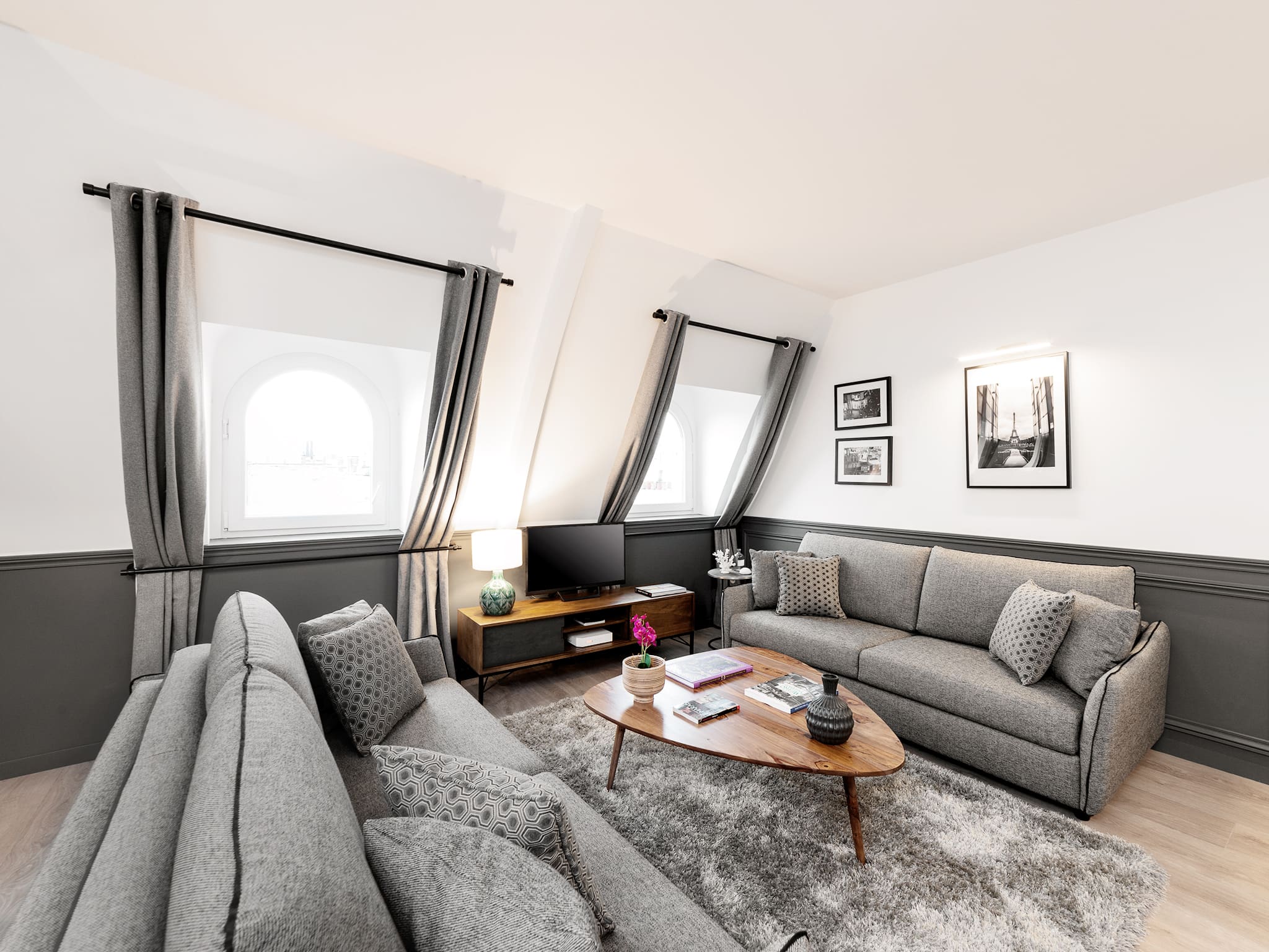 Château Sentier Paris Montorgueil – Les Halles: Elegant 2-Bedroom Apartment with City Views, Montorgueil – Les Halles