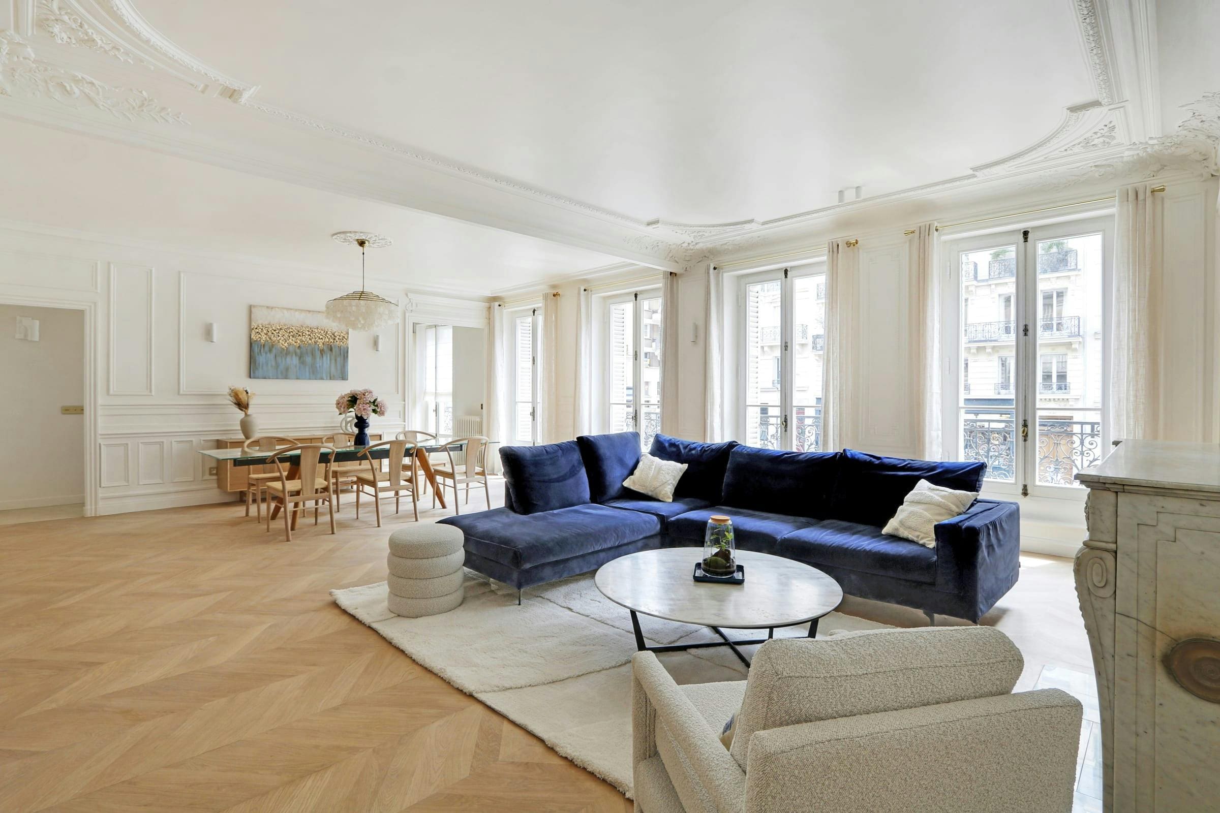 Château Sorbonne Paris Latin Quarter 2: Elegant 4-Bedroom Apartment with Parisian Charm, Latin Quarter