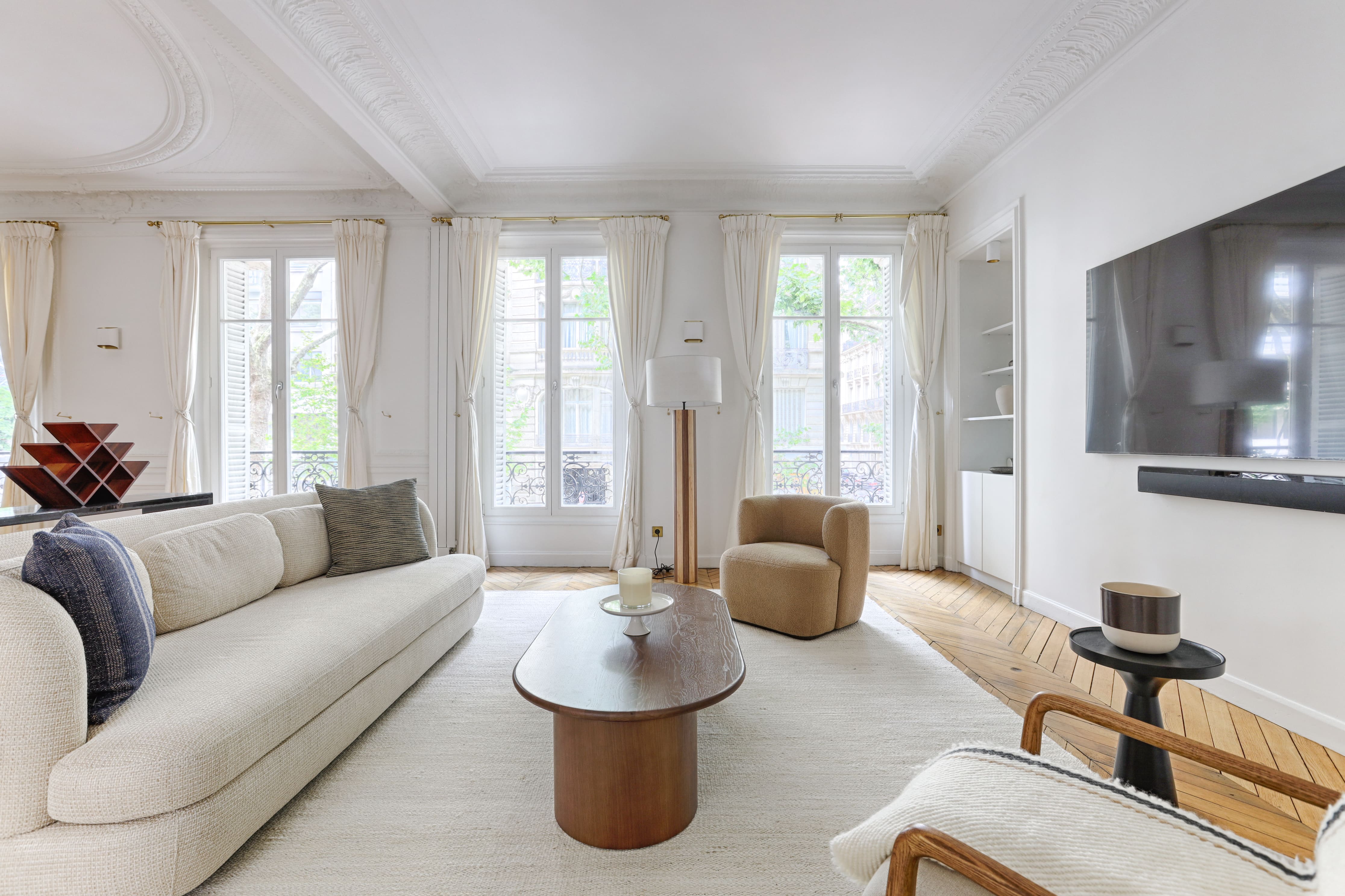 Château Sycamore Trocadéro: Elegant 3-Bedroom Apartment Perfect for Families, Trocadéro