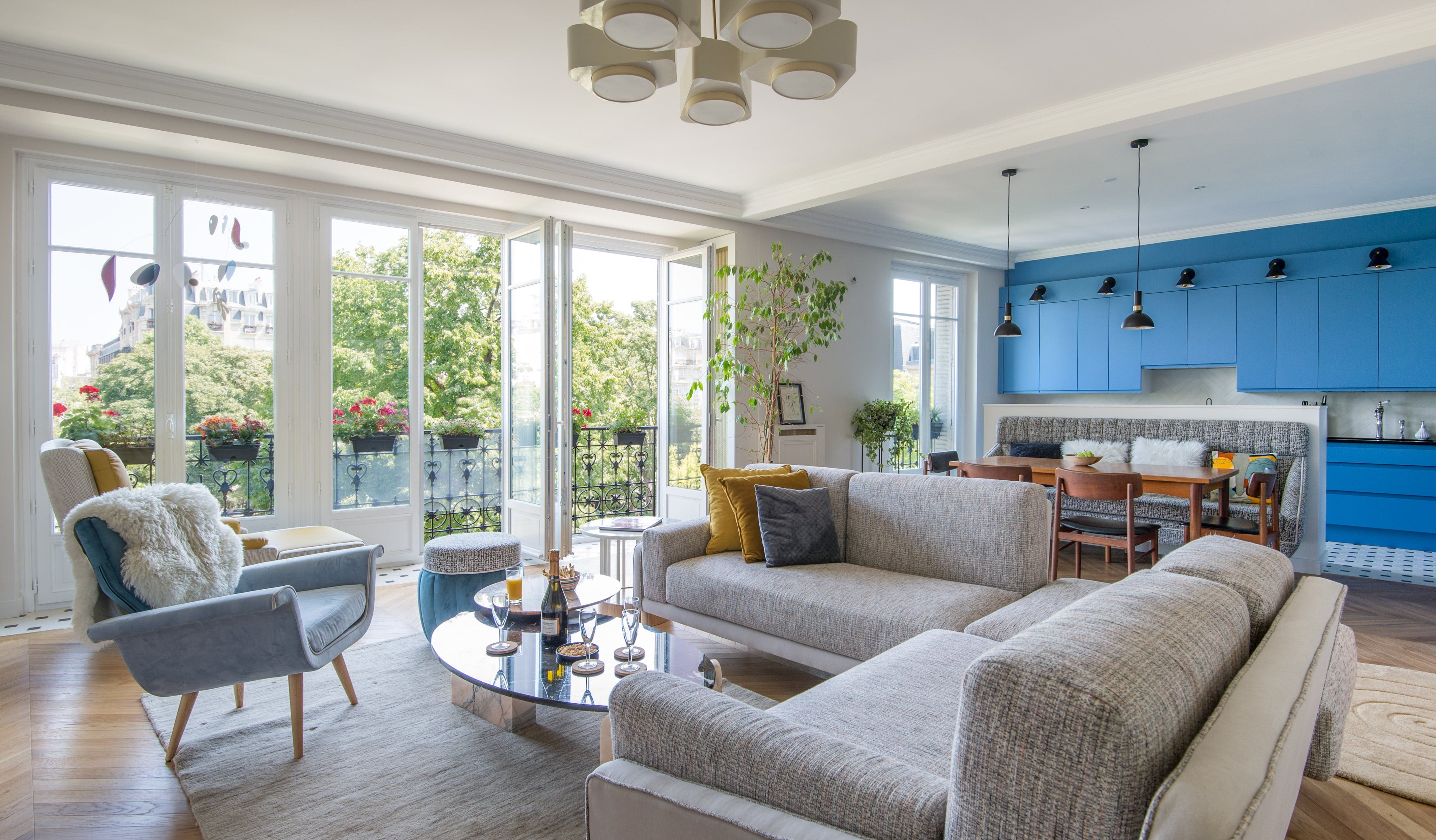 Château Temple Marais: Luxury 3-Bedroom Apartment with Stylish Interiors, Le Marais