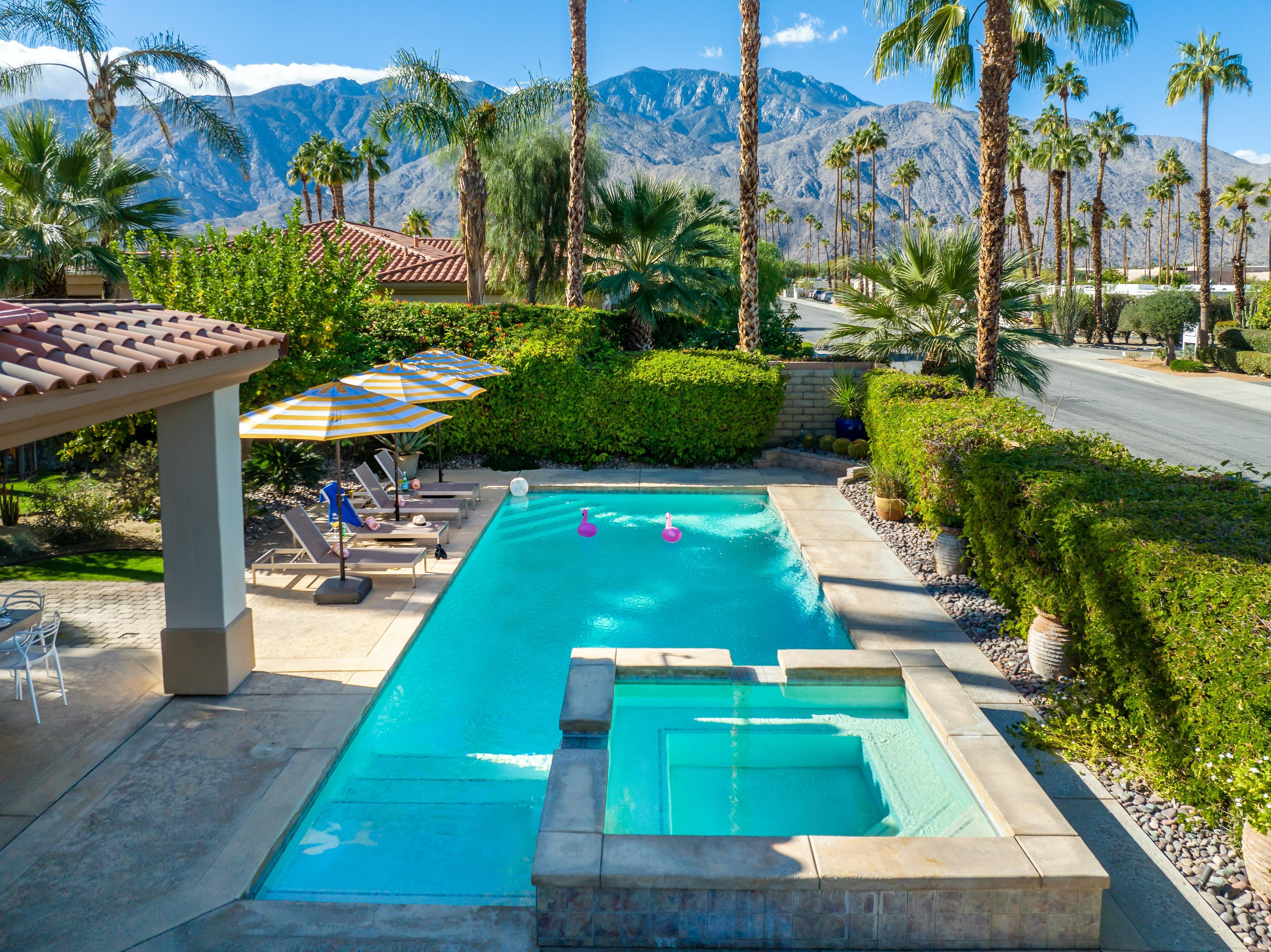 Cielo di Palm Springs: Stunning 4-Bedroom Apartment with Private Pool, Palm Springs
