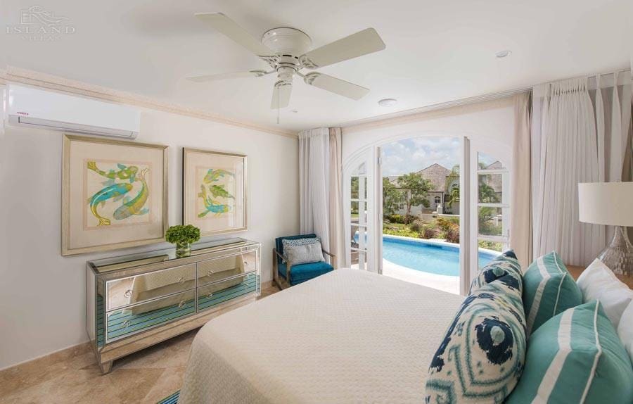 Coral Reef Gardens: Luxury 4-Bedroom Apartment Rental Holetown Barbados with Private Pool and Golf Course Access