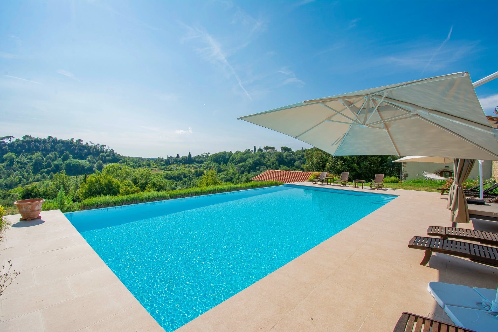 Fattoria Balcone San Miniato San Miniato: Luxury 6-Bedroom Apartment with Pool, San Miniato Tuscany