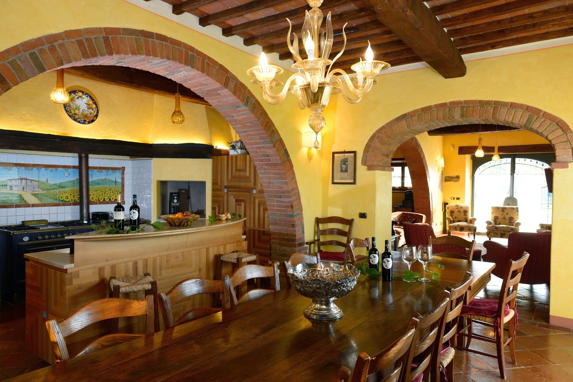 Fattoria Etrusco Cortona: Luxury 5-Bedroom Apartment with Pool and Hot Tub, Tuscany