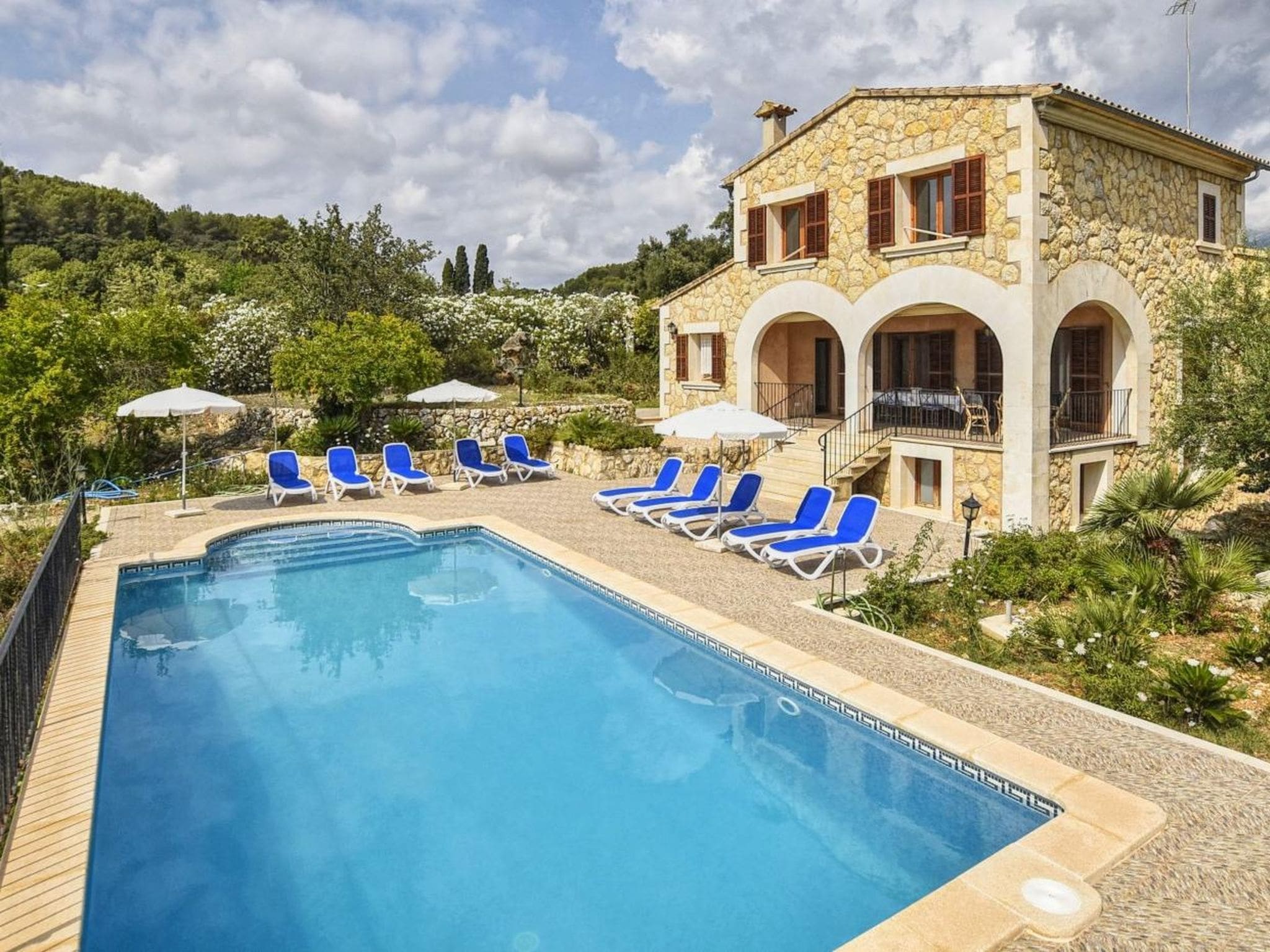 Finca Alqueria Campanet: Stunning Five-Bedroom Country House with Private Pool and Mountain Views in Rural Mallorca Spain