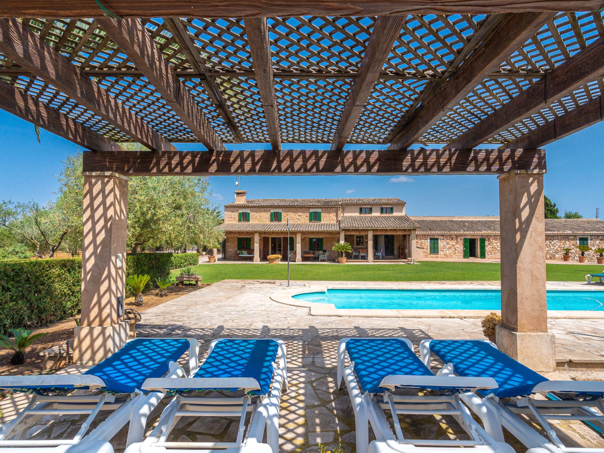Finca Gregal Campos: Stunning 3-Bedroom Detached Villa with Private Pool and Expansive Grounds in Rural Mallorca