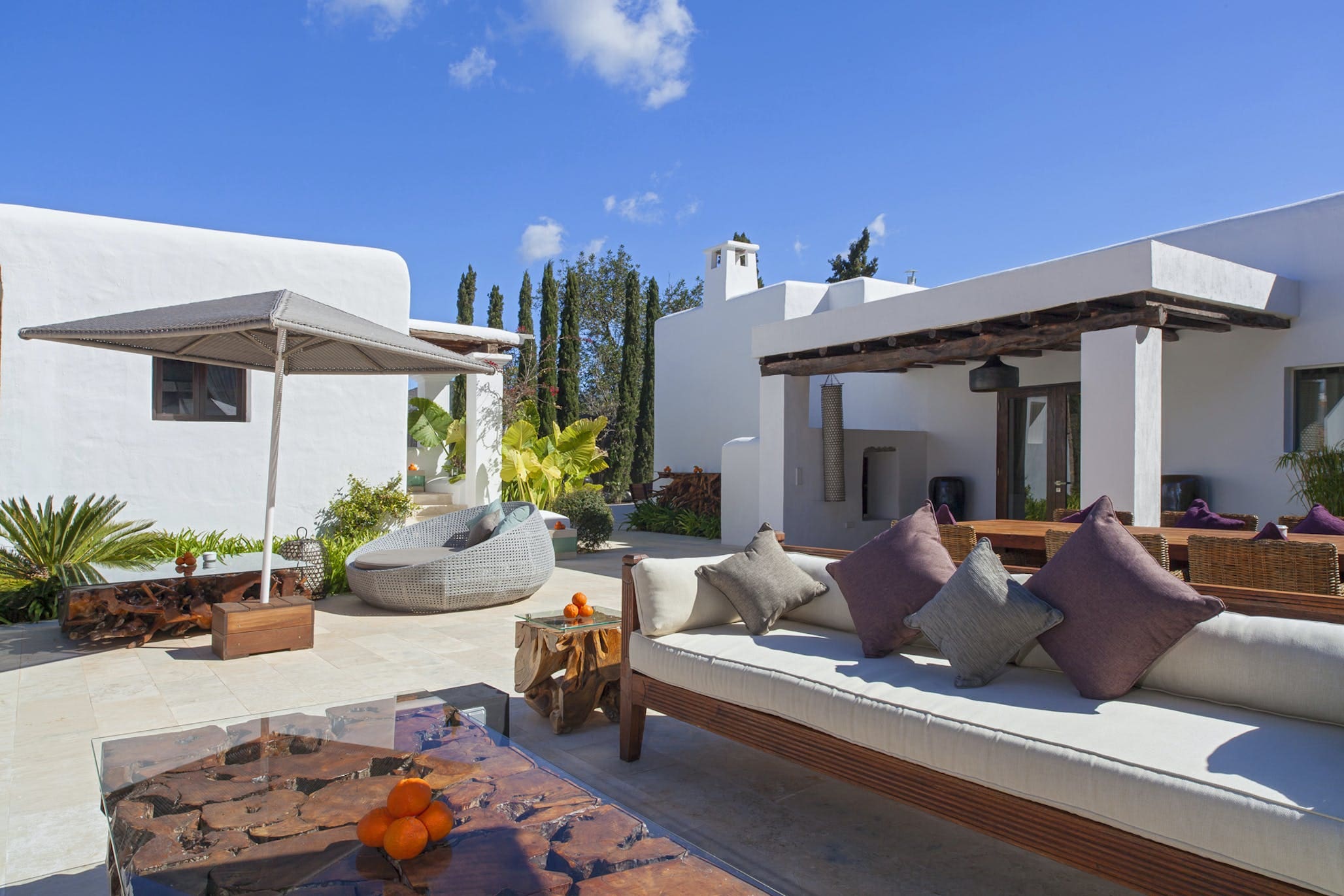 Finca Morna SantaEulària: Luxury 4-Bedroom Villa with Seaview and Pool, Santa Eulària des Riu