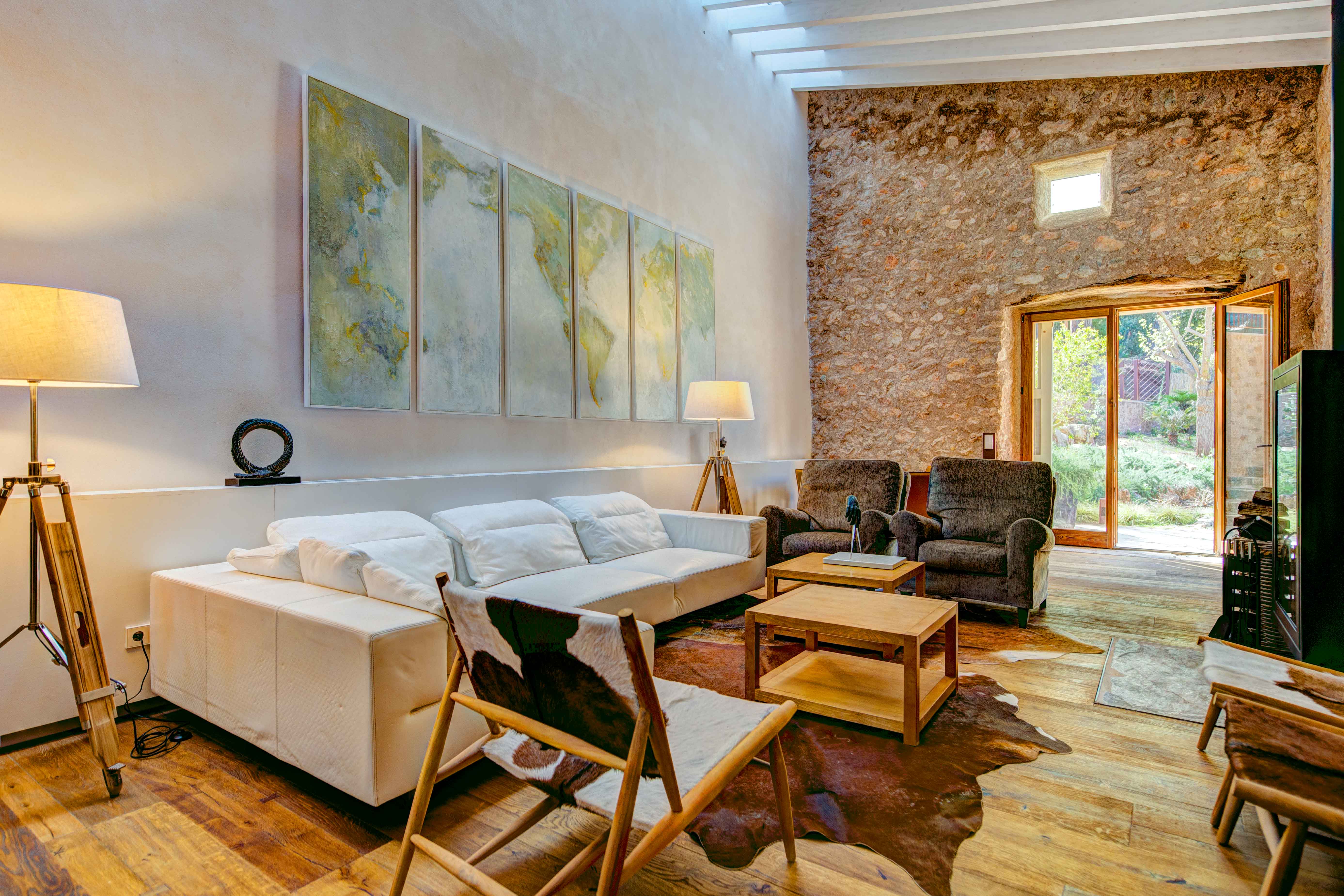 Finca Murta Pollença: Elegant 6-Bedroom Apartment with Private Pool and Seaview, Pollença