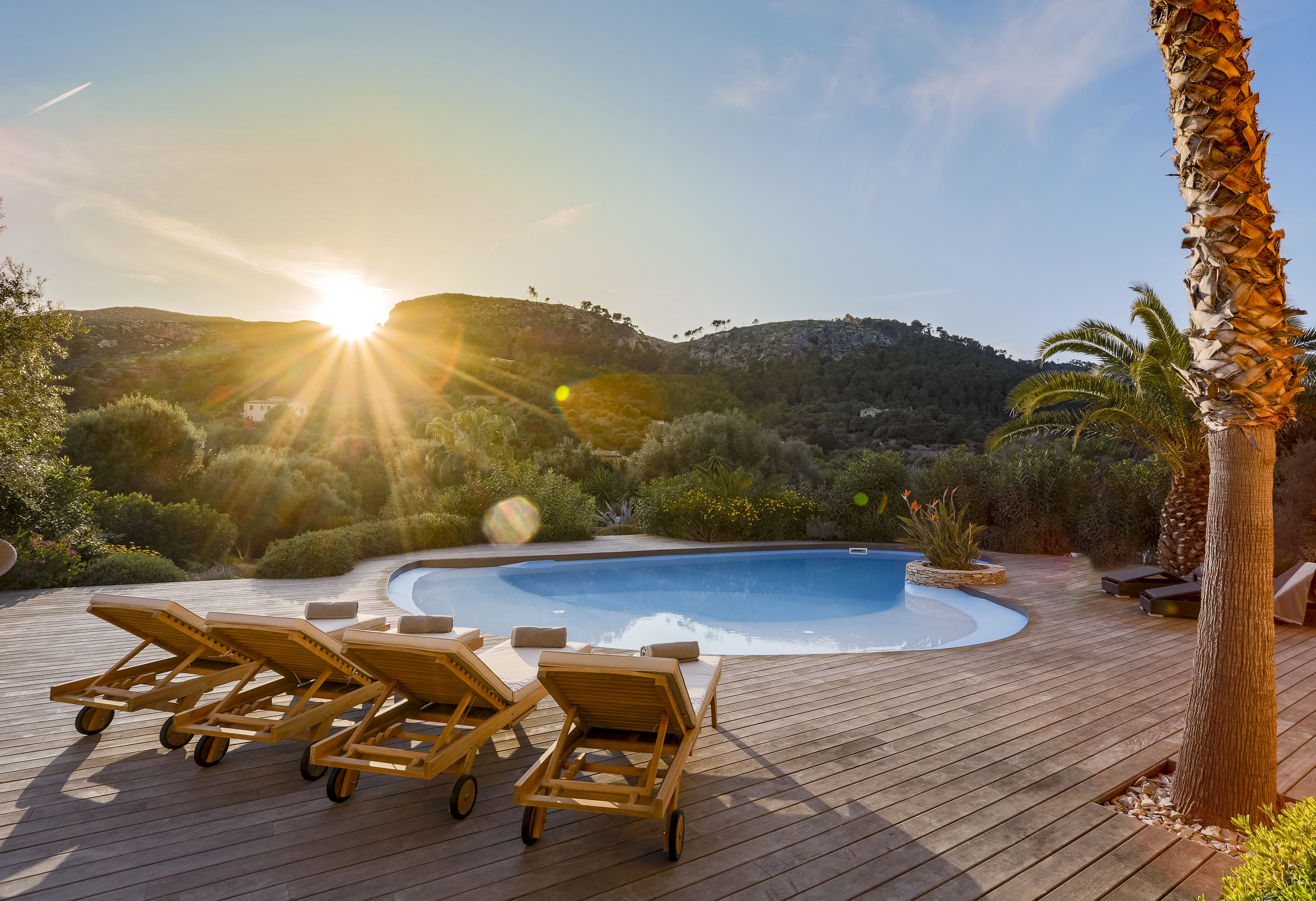 Finca Puig Andratx: Luxury 3-Bedroom Villa with Seaview and Pool, Mallorca