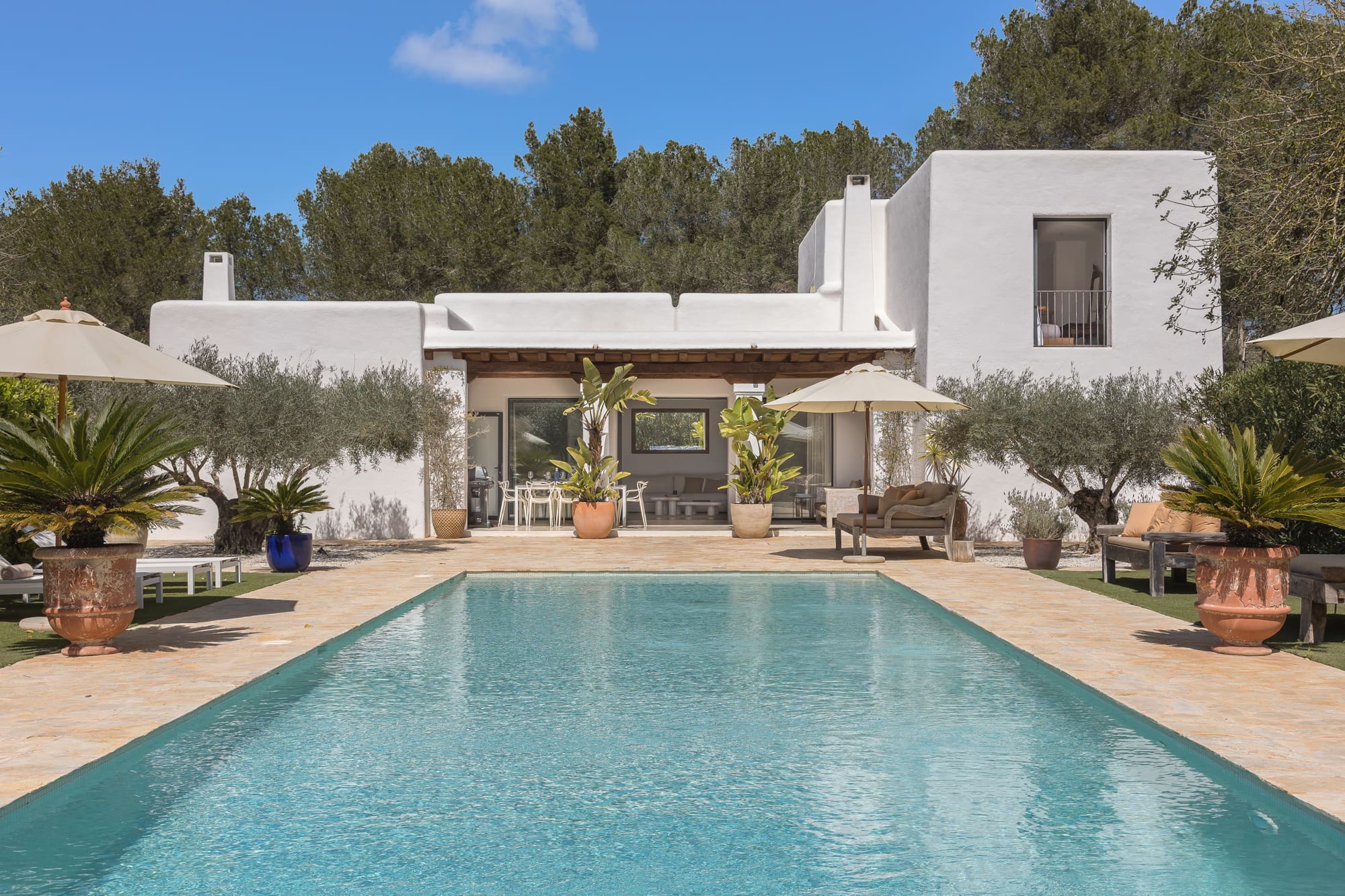 Finca Sabina Santa Gertrudis Santa Gertrudis de Fruitera: Luxury 4-Bedroom Villa with Pool and BBQ, Santa Gertrudis de Fruitera