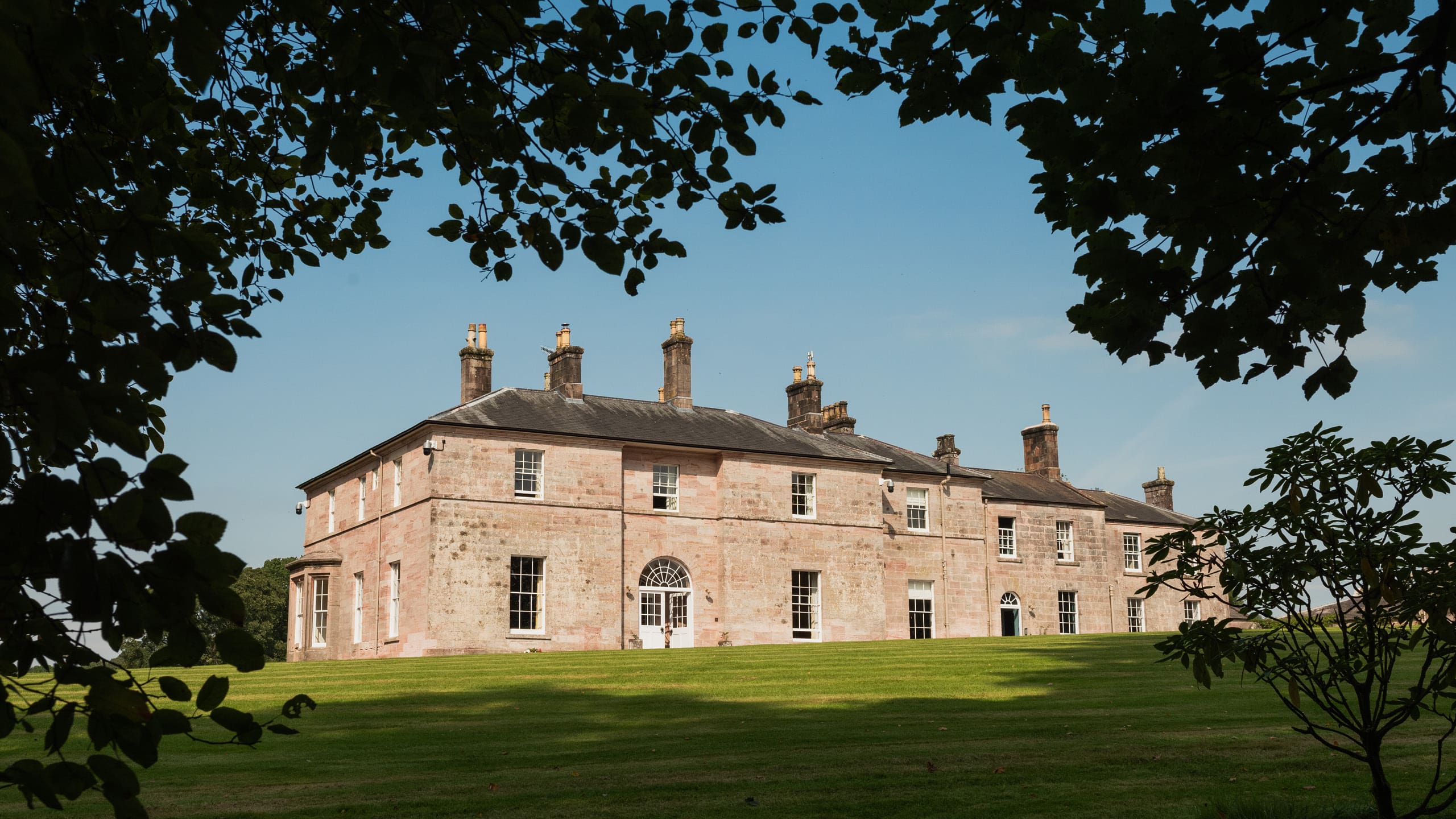 Galloway Manor Estate: Historic 11-Bedroom Manor House Rental Dumfries and Galloway with Private Sauna