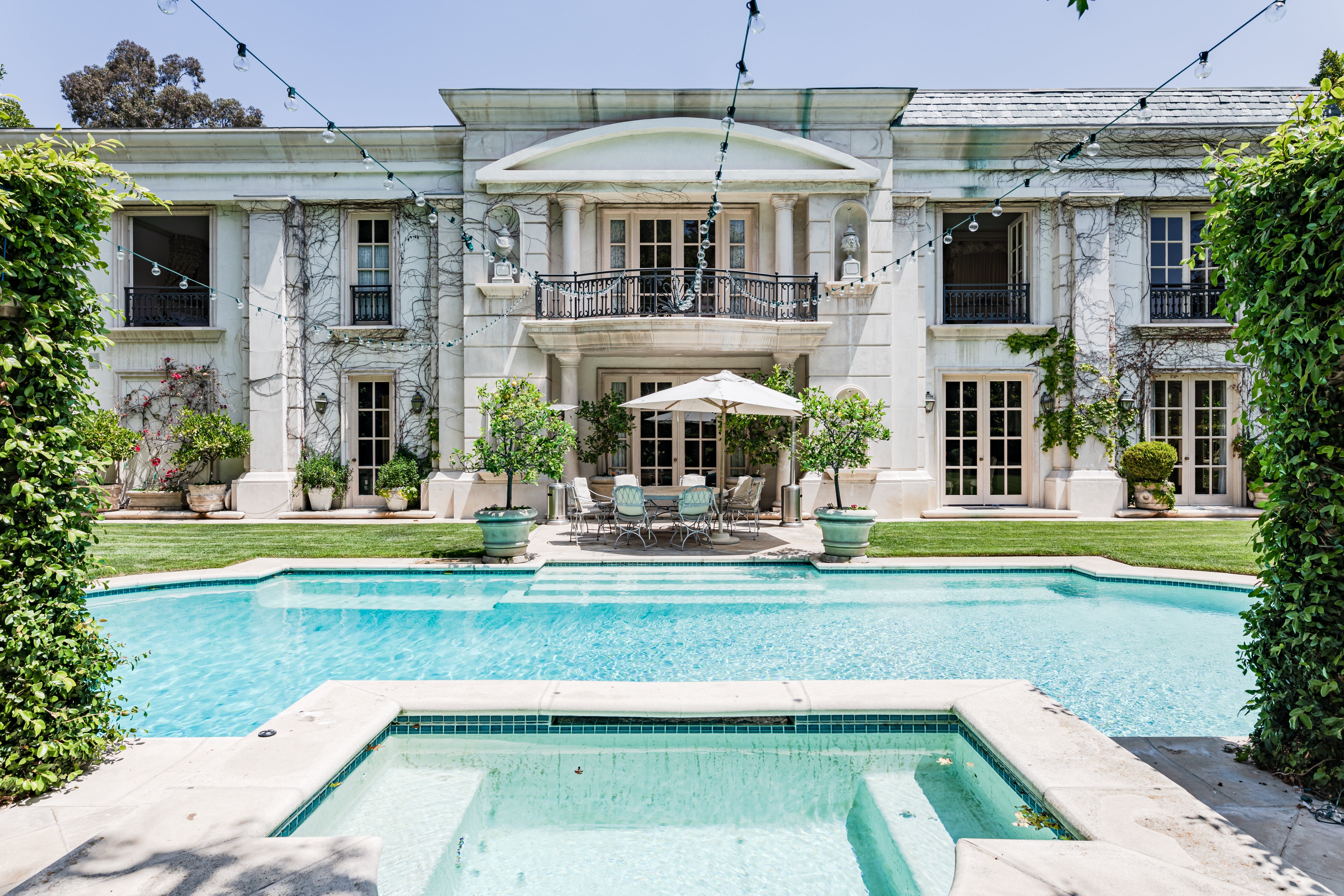 Grandview Manor Estate: 6-Bedroom Luxury Villa Rental Beverly Hills with Pool and City Views