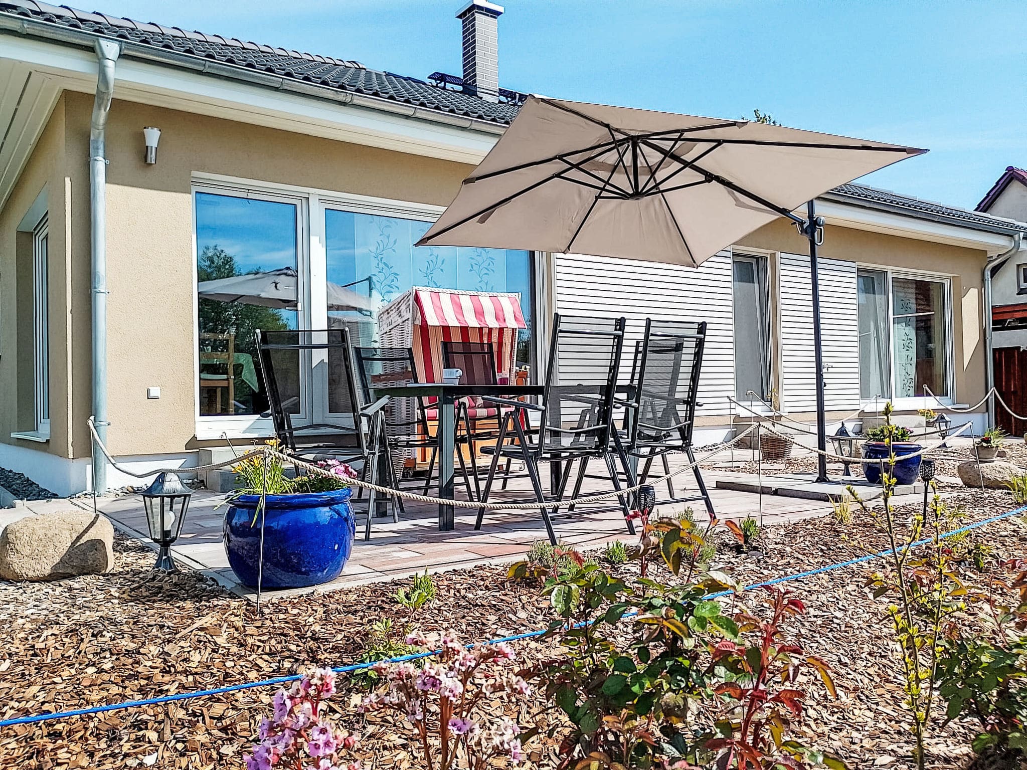 Haus Bodden Ribnitz: Modern 3-Bedroom Holiday Home with Garden and Lake Access in Mecklenburg Germany