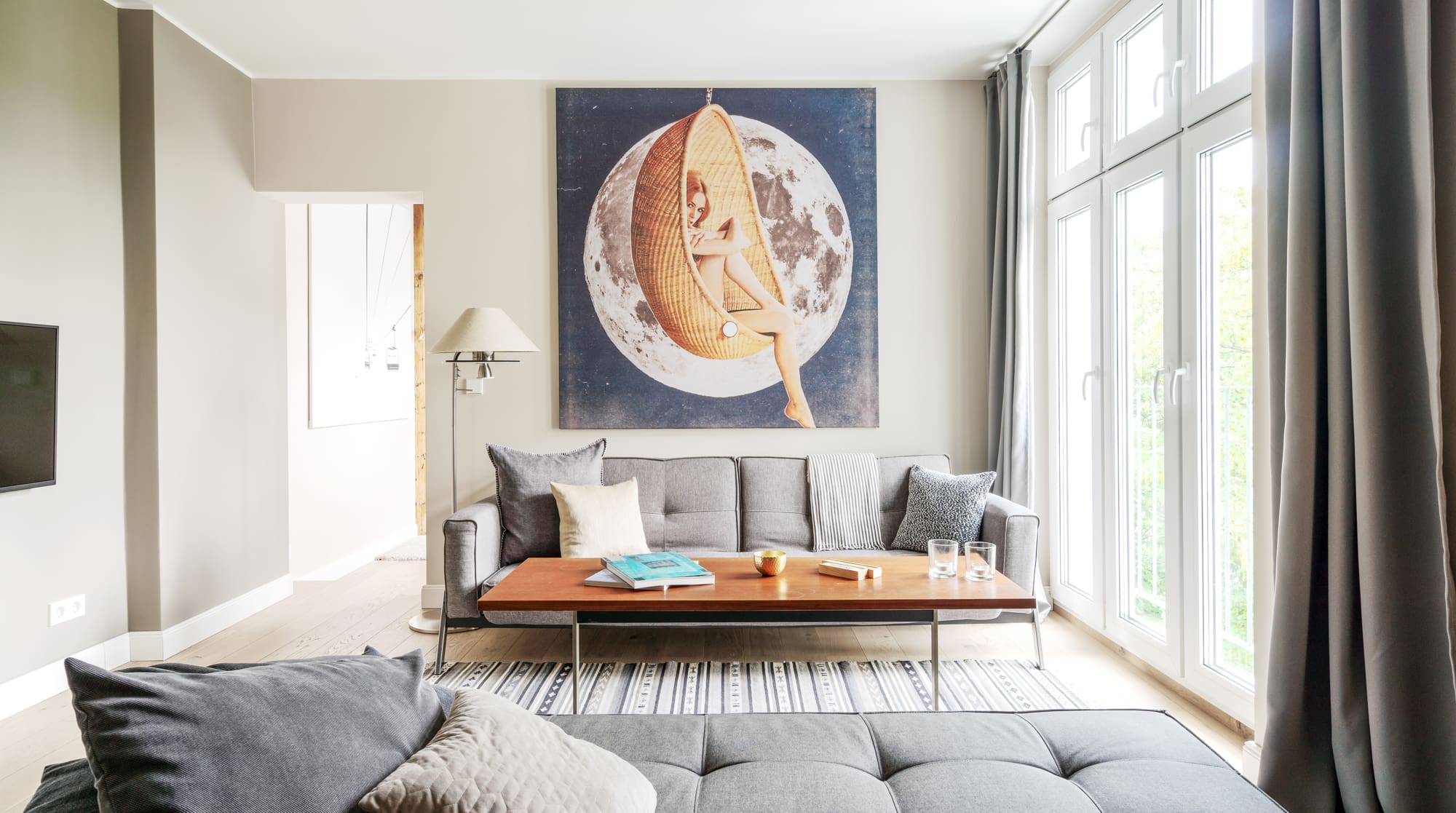 Haus Kreuzkölln Berlin: Elegant 3-Bedroom Apartment with Balcony, Neukölln Berlin