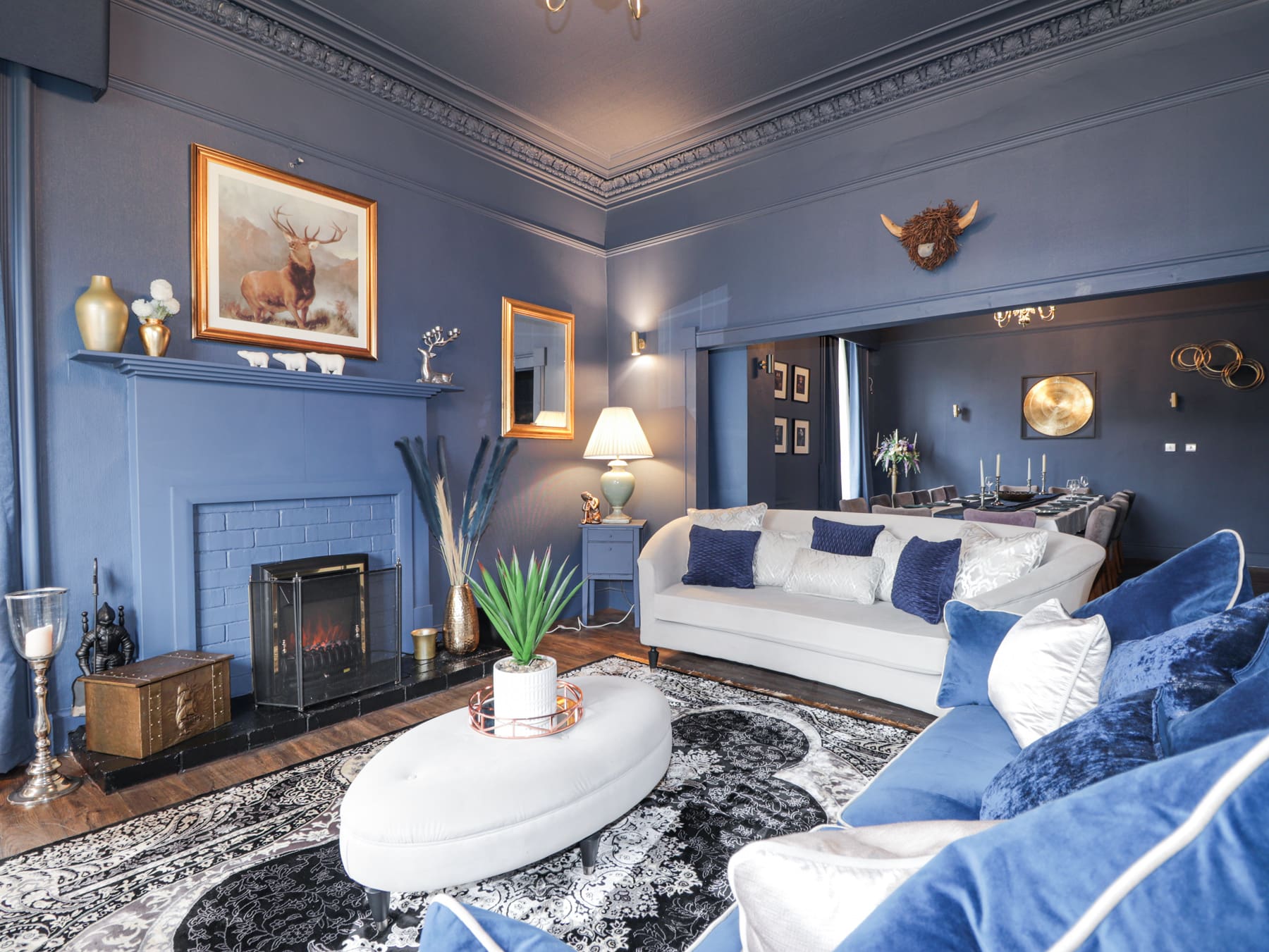 House Anagach Kingussie: Spacious 9-Bedroom Luxury House Ideal for Skiing, The Cairngorms