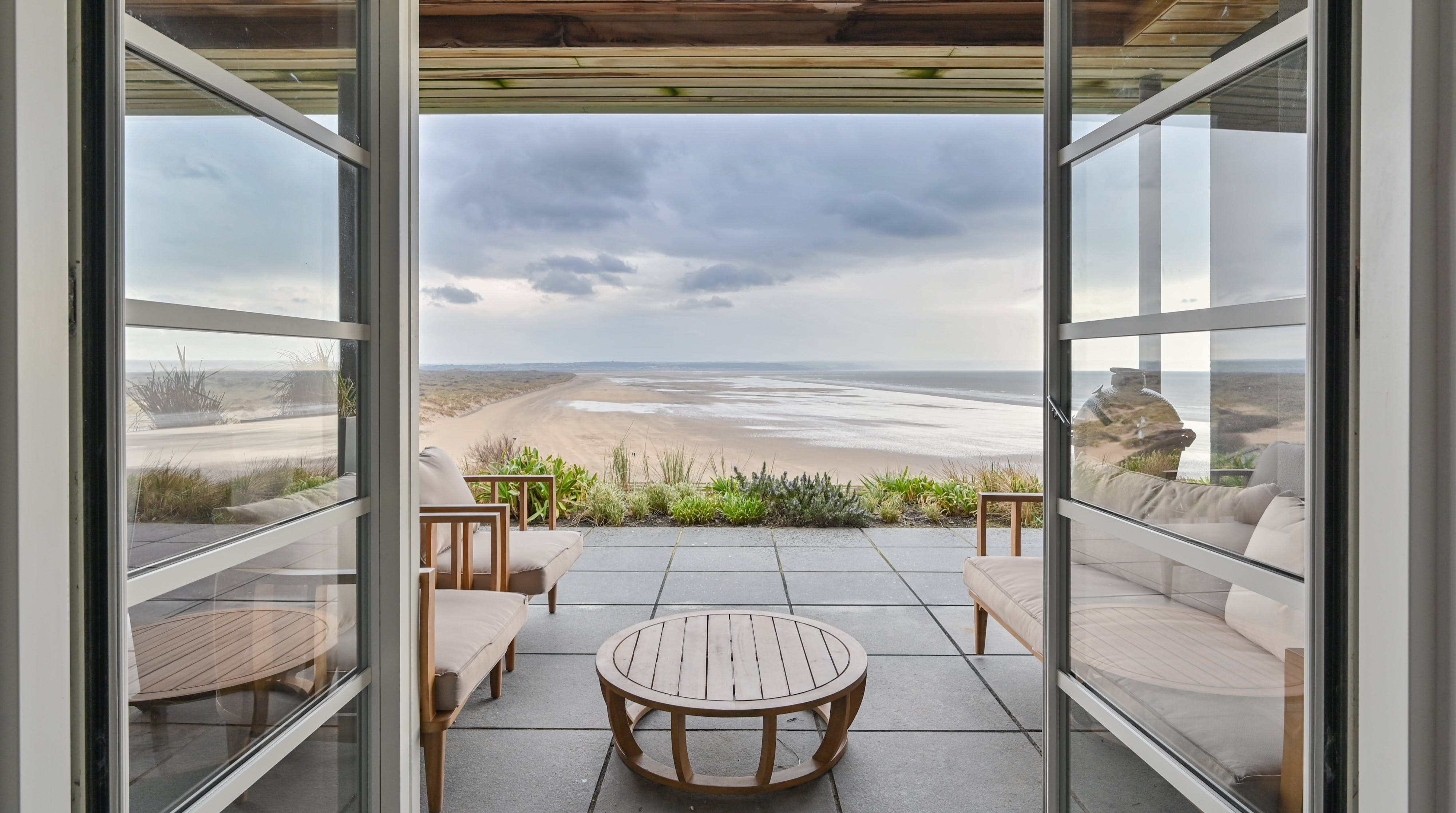 House Baggy Woolacombe: Chic 3-Bedroom Apartment with Seaview, Woolacombe