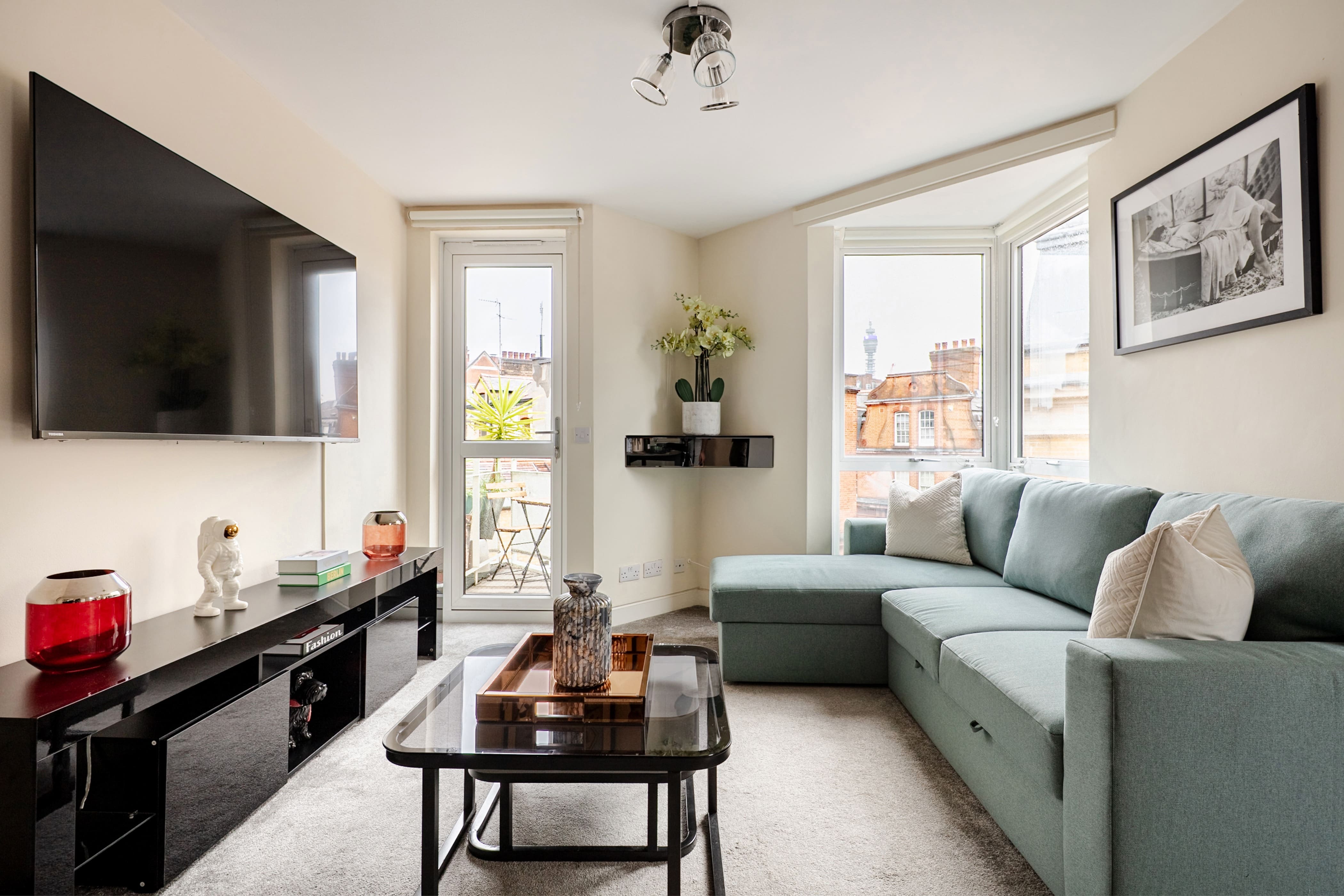 House Bloomsbury Holborn Holborn 4: Luxury 1-Bedroom Apartment with Balcony, Holborn