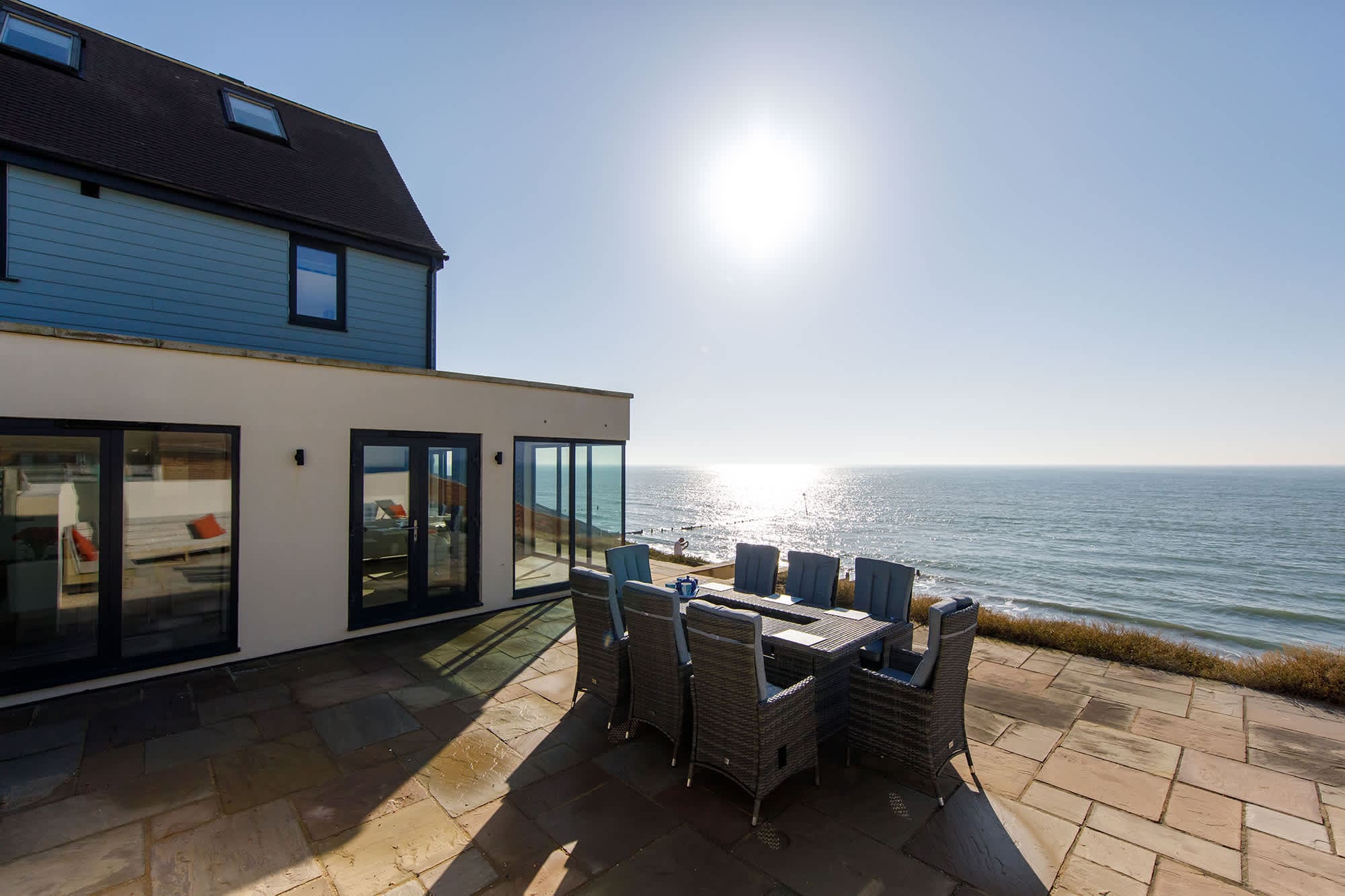 House Bracklesham Selsey Selsey 2: 5-Bedroom Beachfront Luxury Villa with Seaviews, Selsey