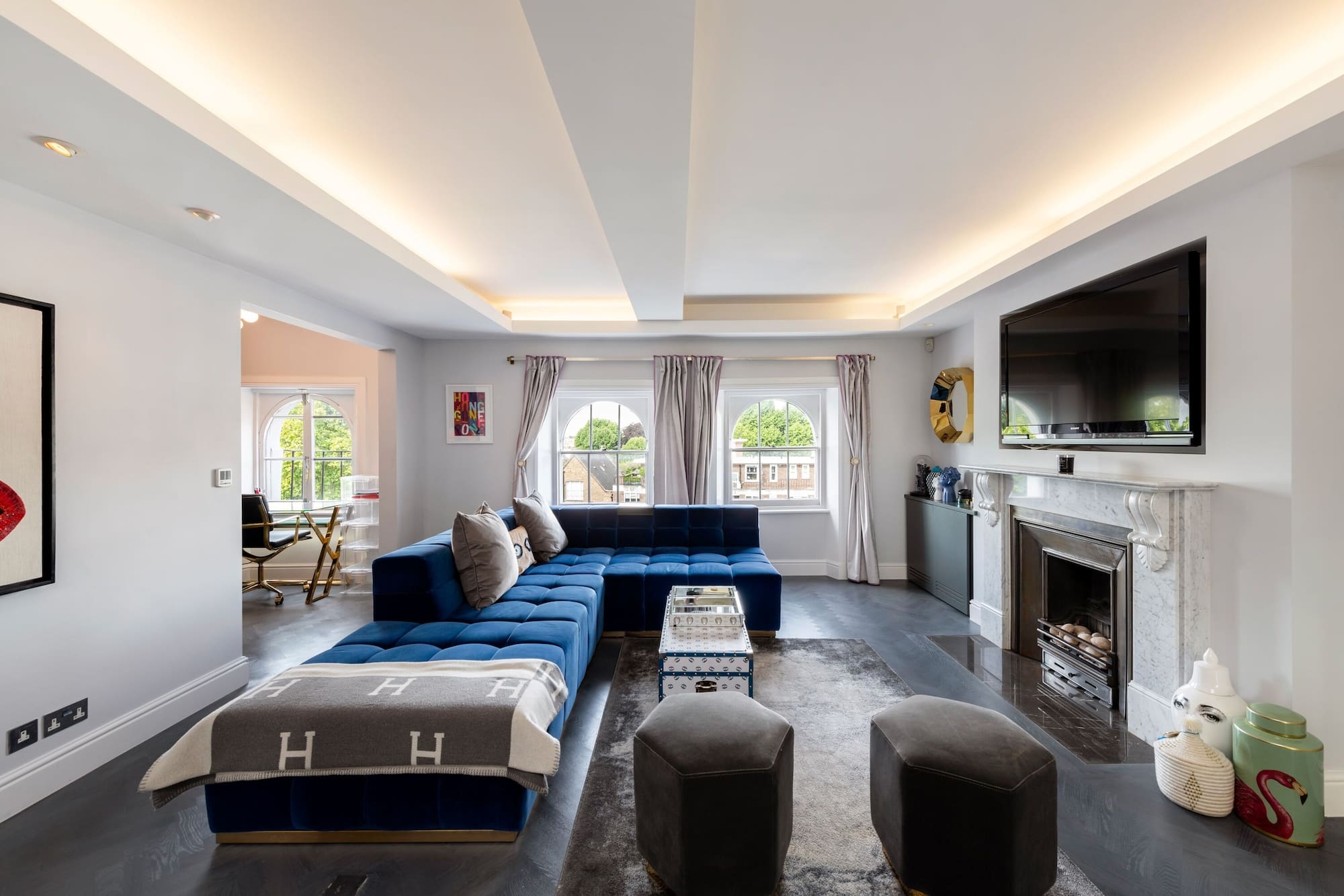 House Brompton Kensington South Kensington 10: Chic 4-Bedroom Apartment with Rooftop Terrace, South Kensington