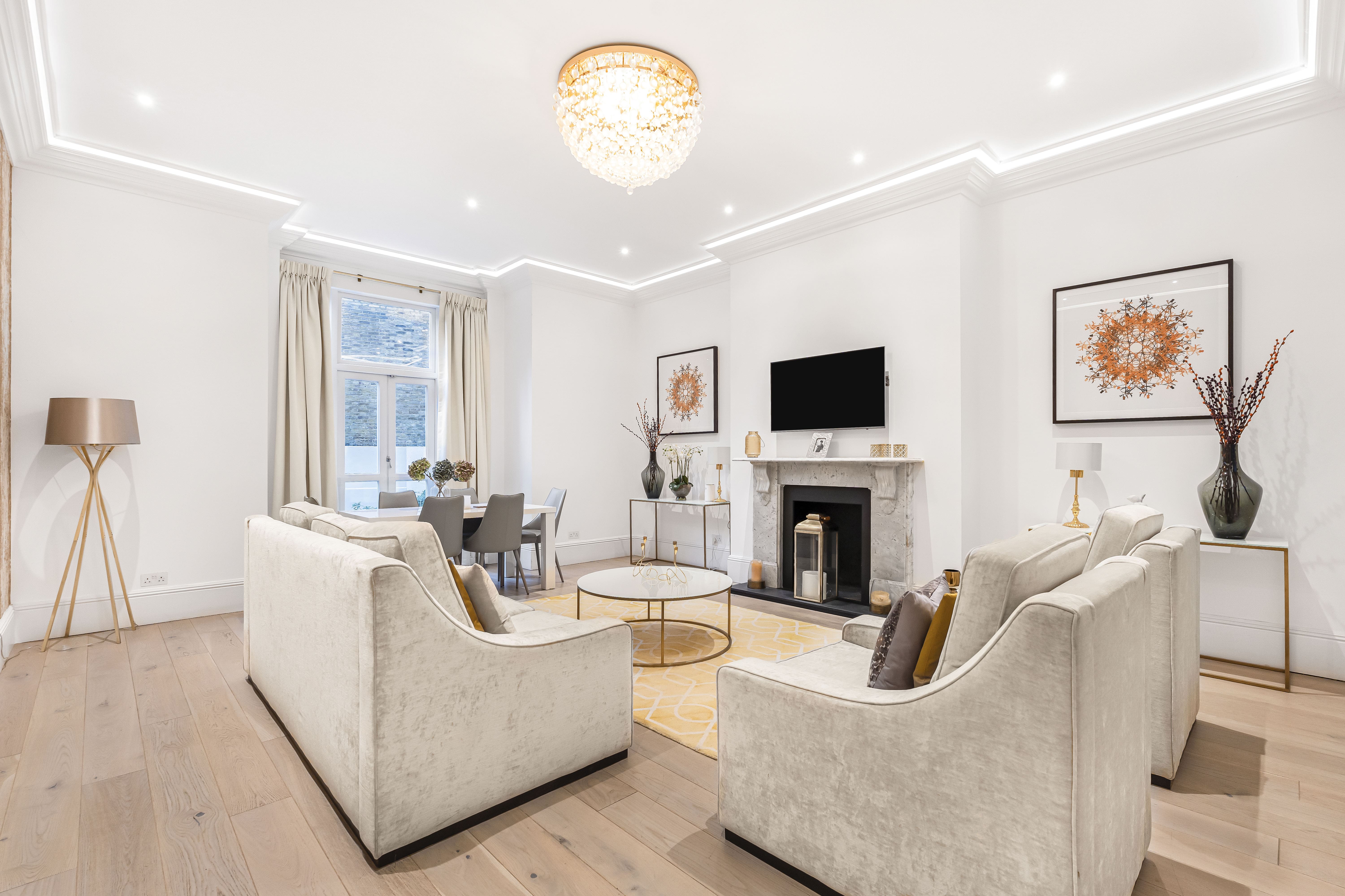 House Brompton Knightsbridge Knightsbridge 6: Elegant 2-Bedroom Luxury Apartment with Garden Access, Knightsbridge