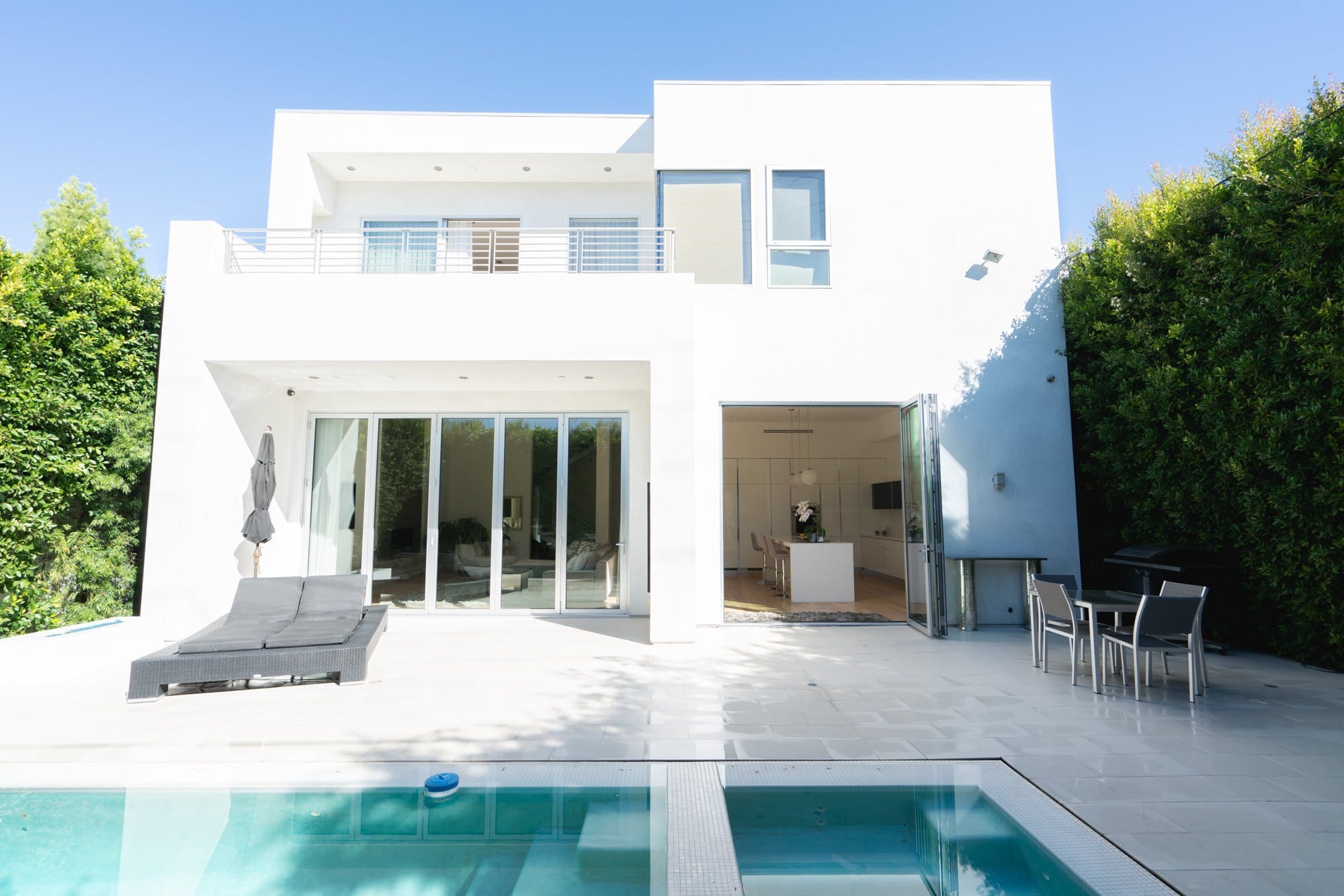 House Chaparral Beverly Beverly Grove: Luxury 3-Bedroom House with Pool and Seaview, Beverly Grove